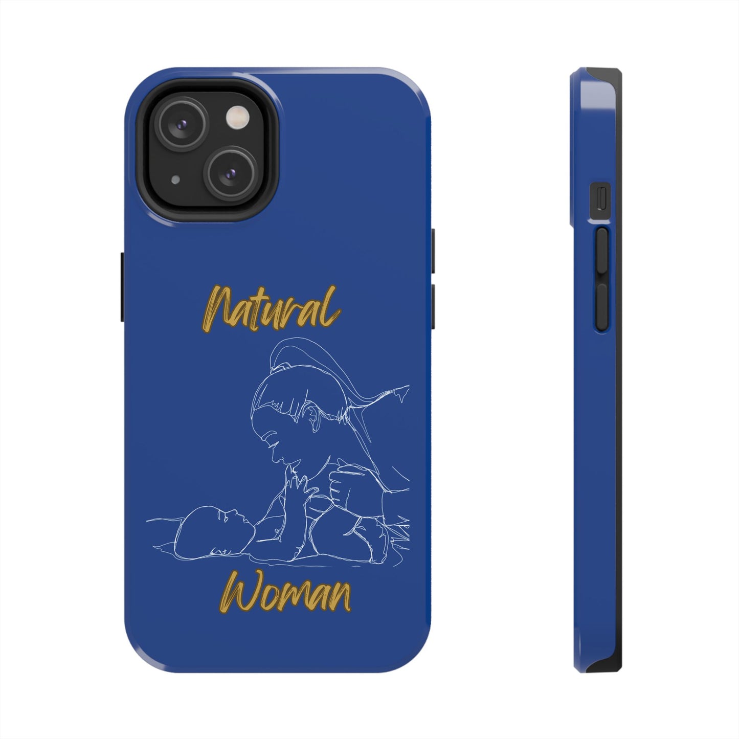 Natural Woman New Life (WL)Tough Phone Cases DARK BLUE