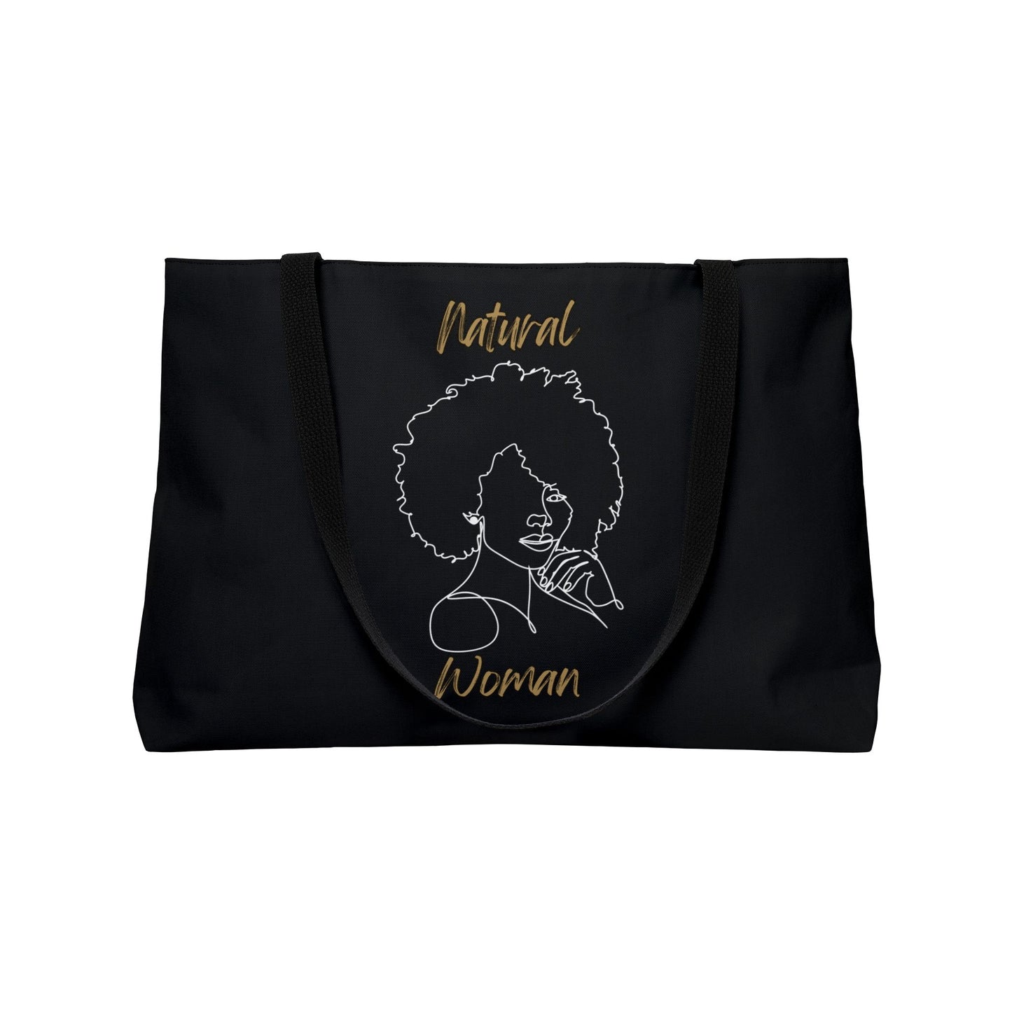 Natural Woman The Look (WL) Weekender Tote Bag BLACK