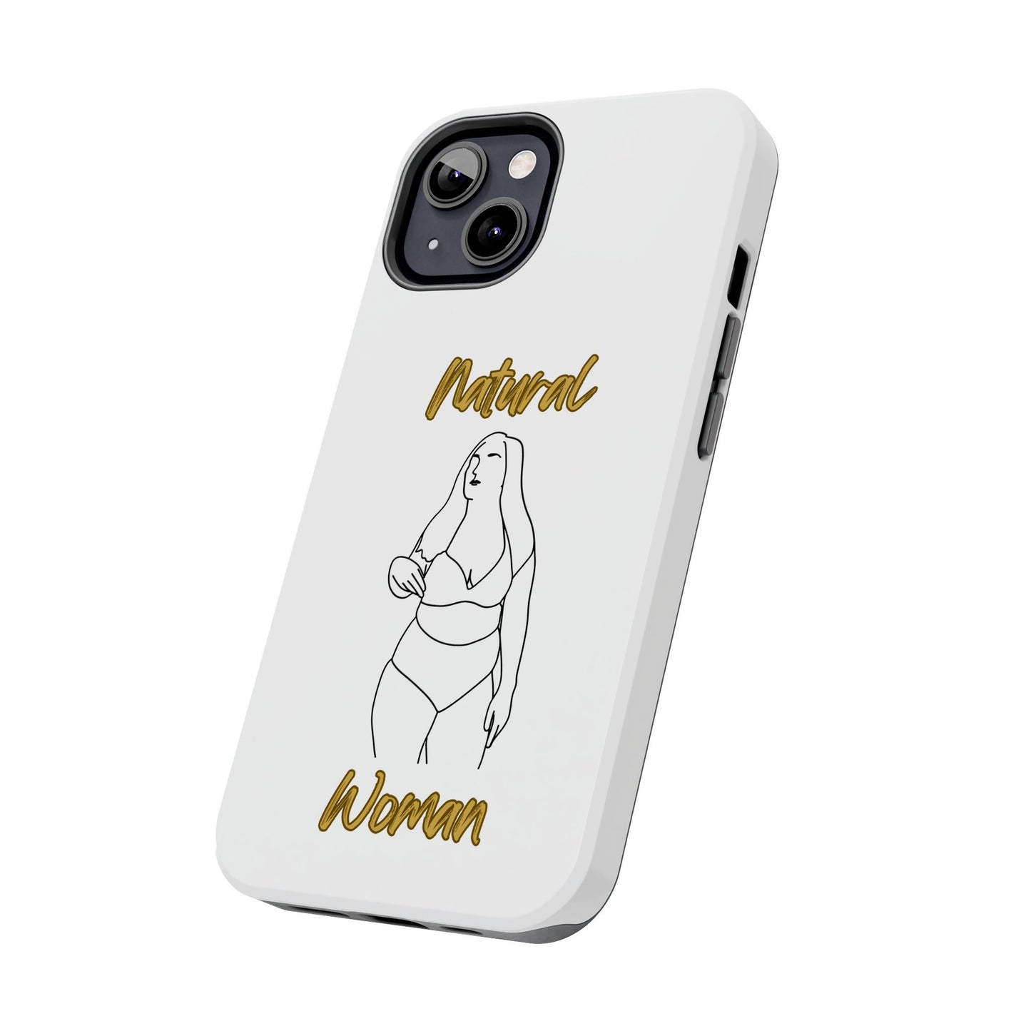 Natural Woman Full Beauty (BL)Tough Phone Cases WHITE