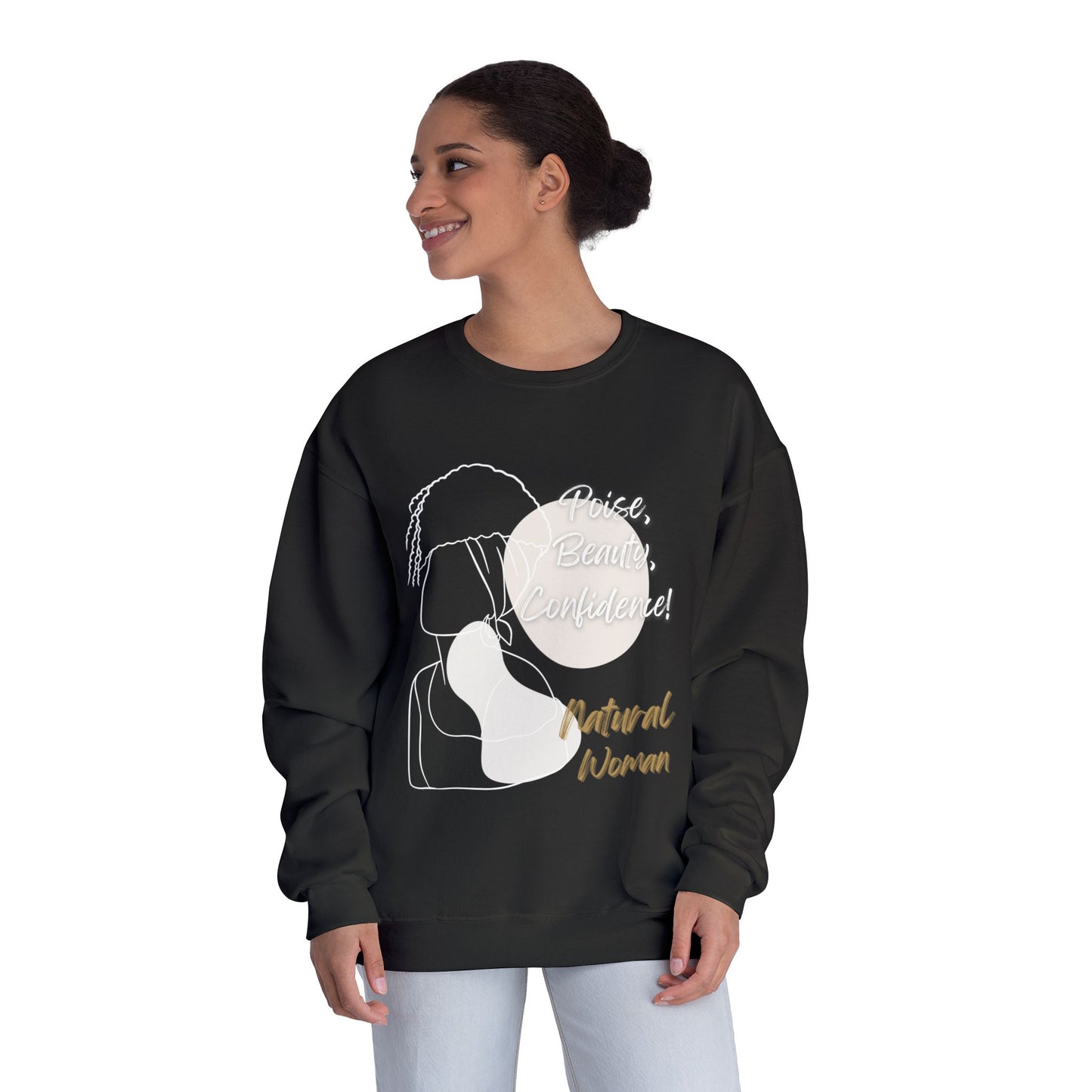 Natural Woman Puff (WL) Crewneck Sweatshirt