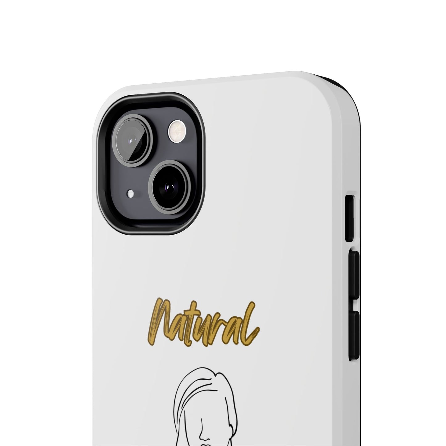Natural Woman Content (BL)Tough Phone Cases WHITE