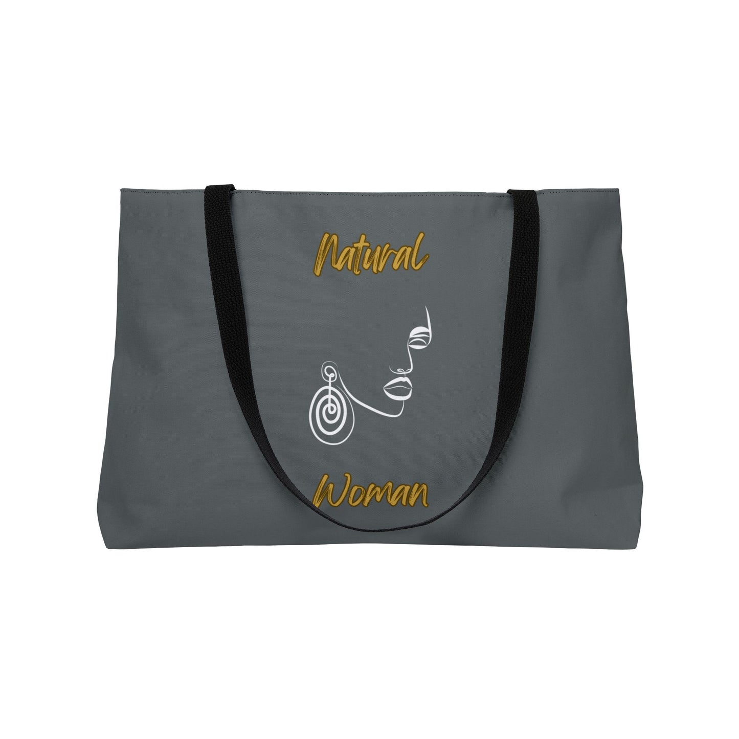 Natural Woman Music In My Soul (WL) Weekender Tote Bag DARK GREY