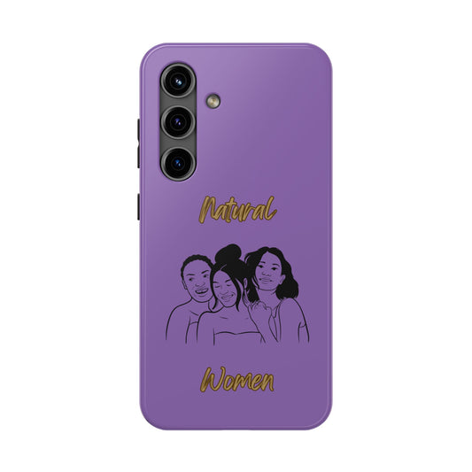 Natural Women Laughing Friends (BL)Tough Phone Cases LIGHT PURPLE