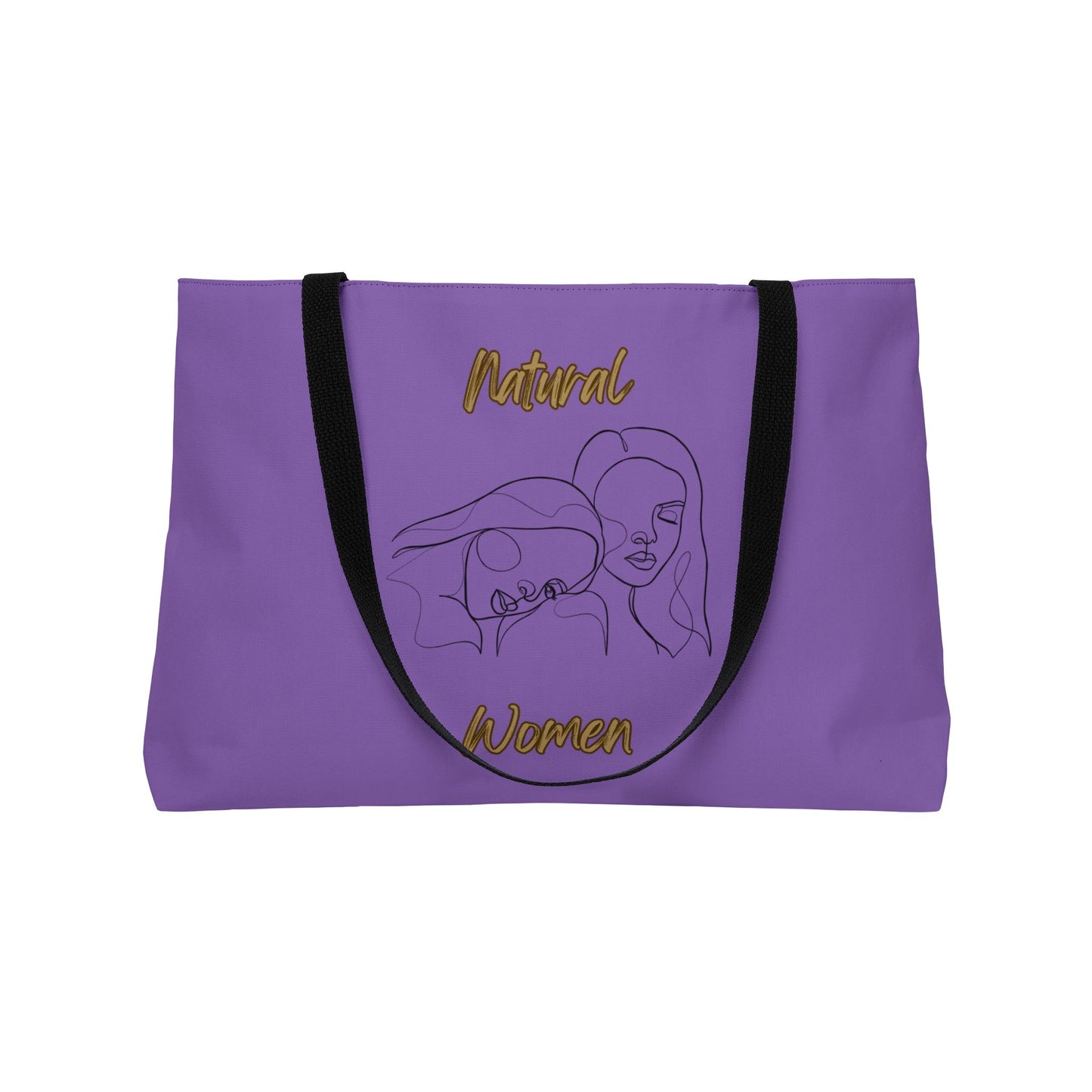Natural Women Sisters (BL) Weekender Tote Bag LIGHT PURPLE