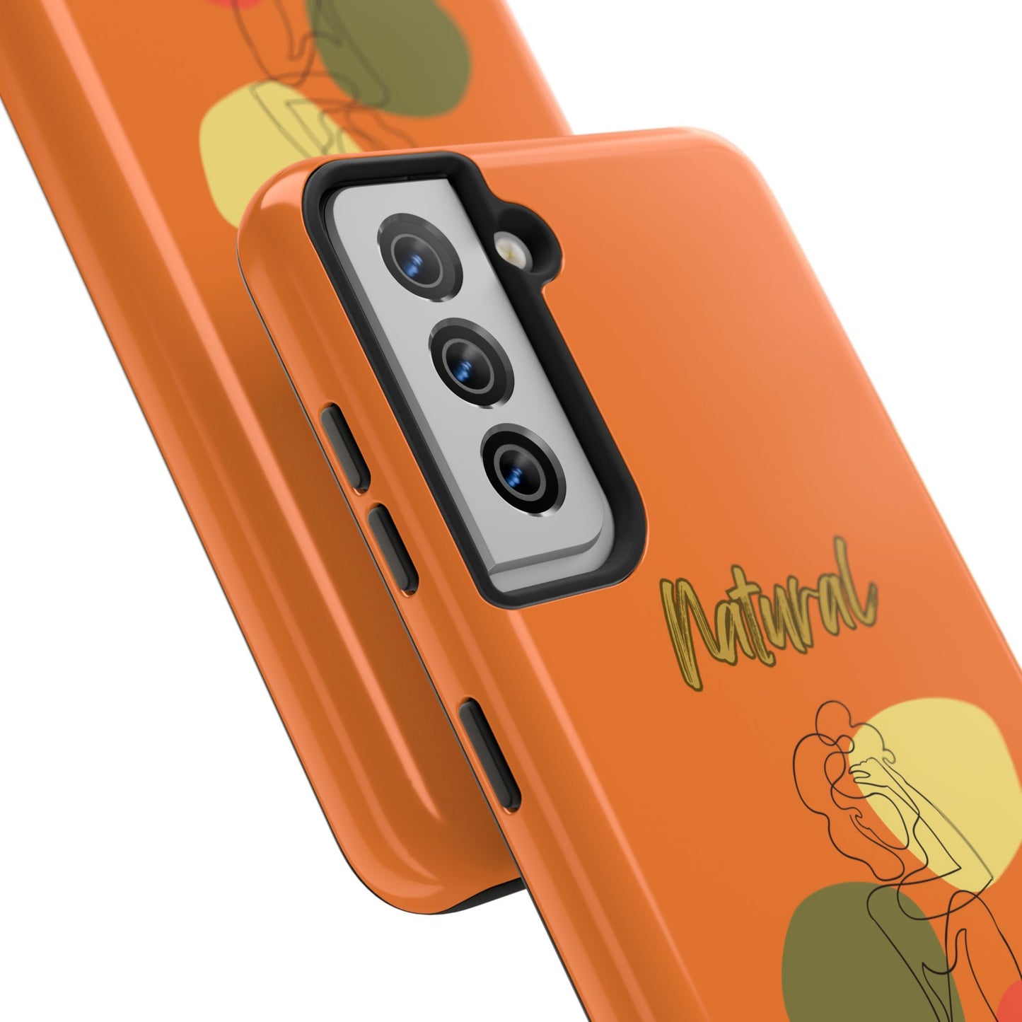 Natural Woman Colorful Pose (BL)Tough Phone Cases CRUSTA