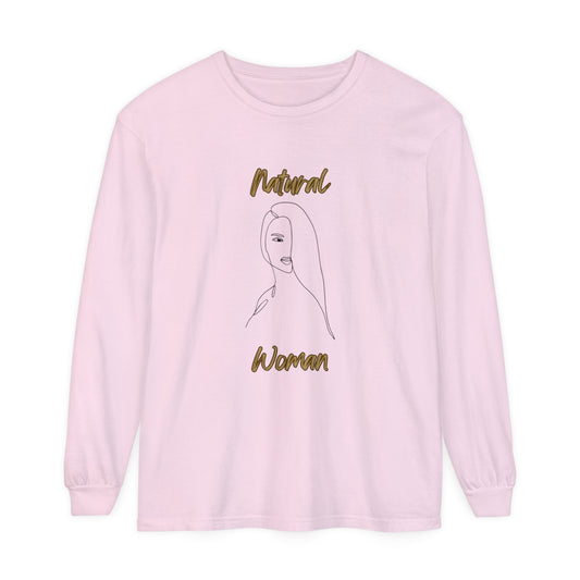 Natural Woman Covered Eye (BL) Long Sleeve T-Shirt