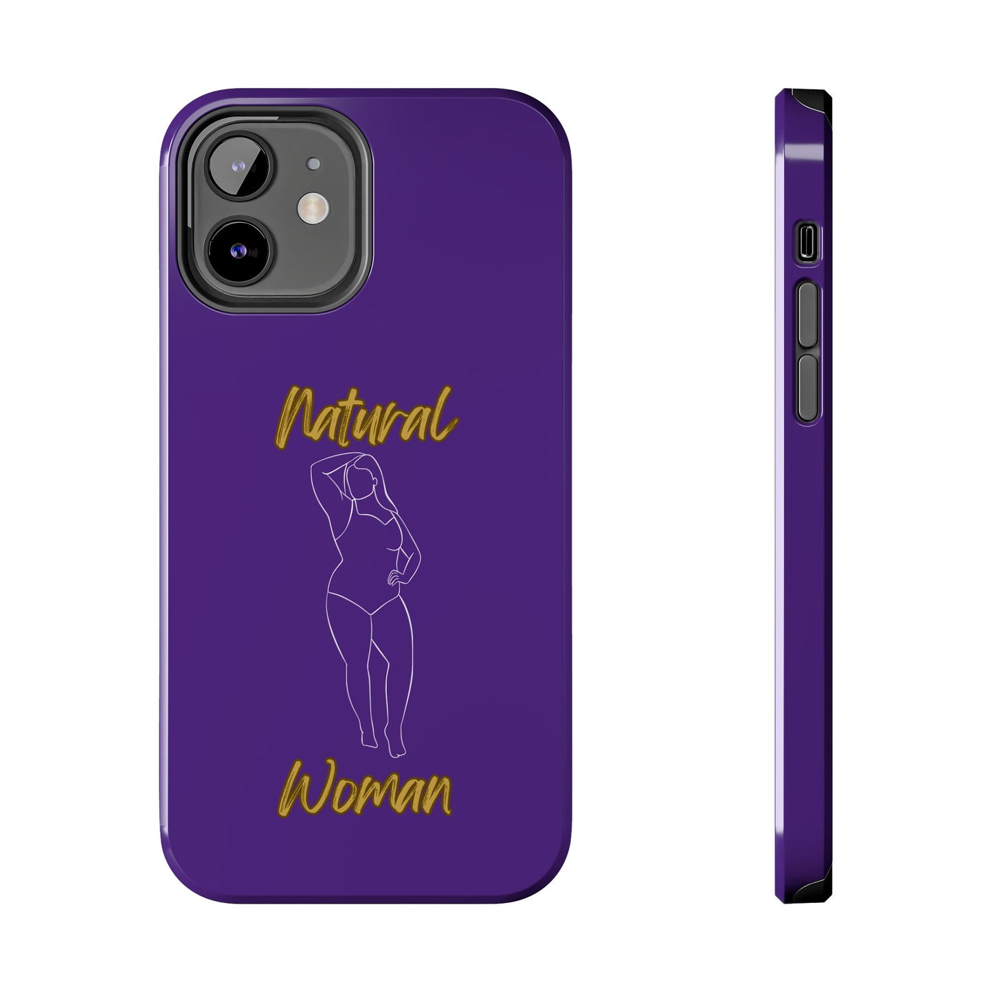 Natural Woman Looking Good (WL)Tough Phone Cases PURPLE