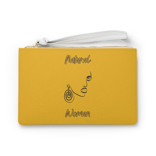 Natural Woman Music In My Soul (BL) Clutch Bag YELLOW