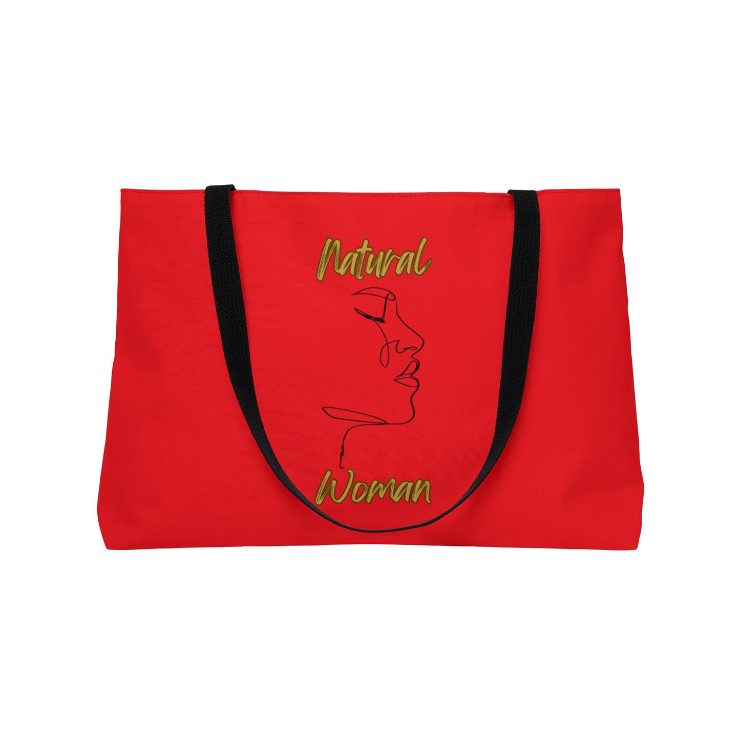 Natural Woman Timeless (BL) Weekender Tote Bag RED