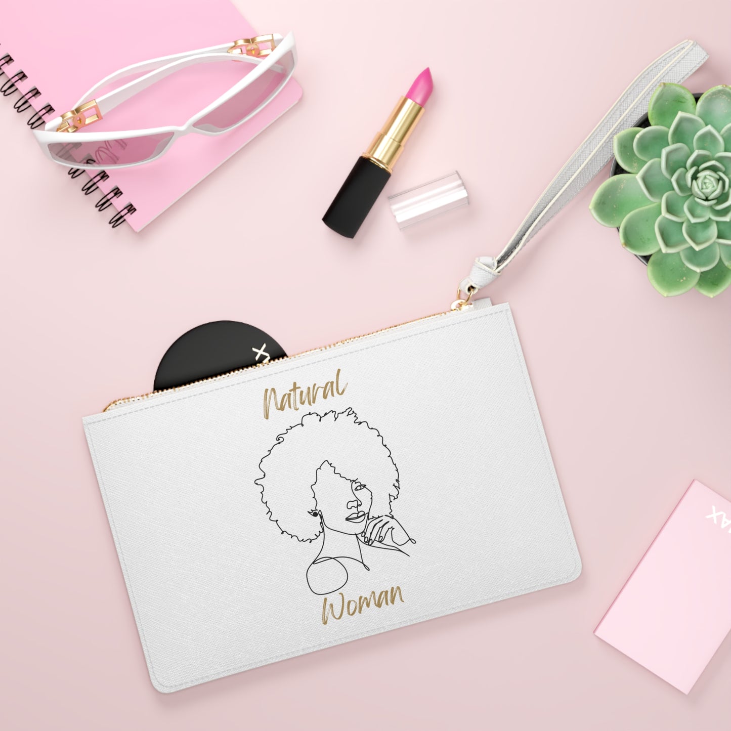 Natural Woman The Look (BL) Clutch Bag WHITE