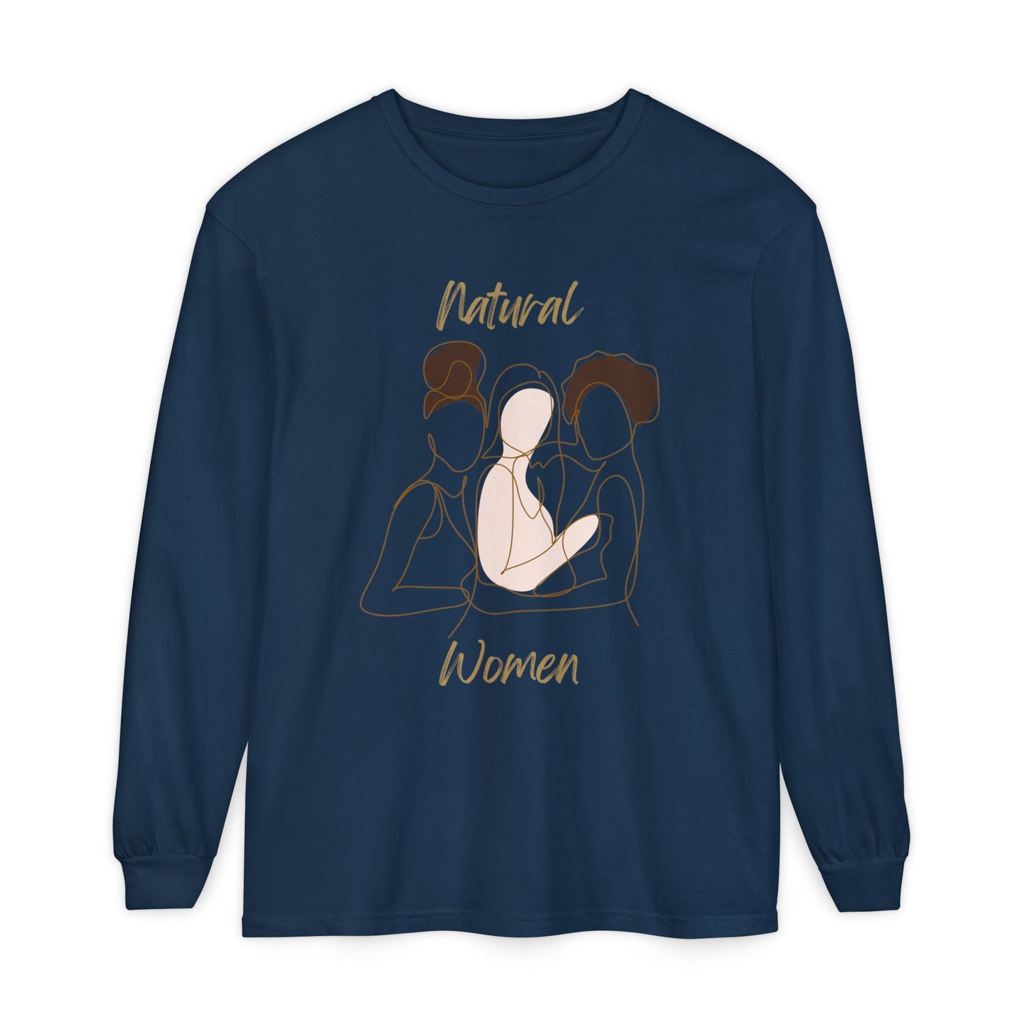 Natural Women Friends (WL) Long Sleeve T-Shirt