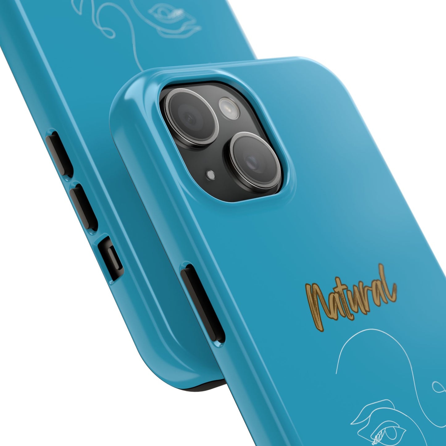 Natural Woman Looking (WL) Tough Phone Cases TURQUOISE