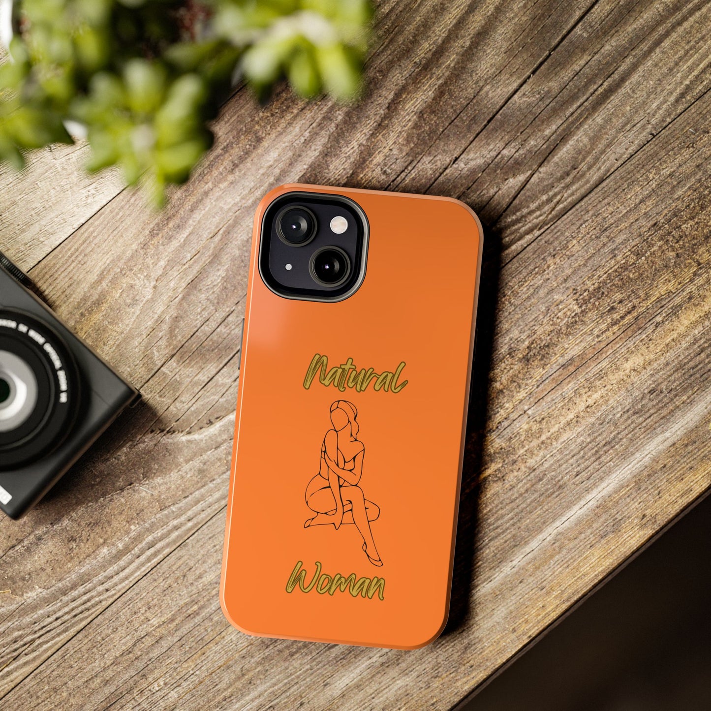 Natural Woman Shoulder Action (BL)Tough Phone Cases CRUSTA