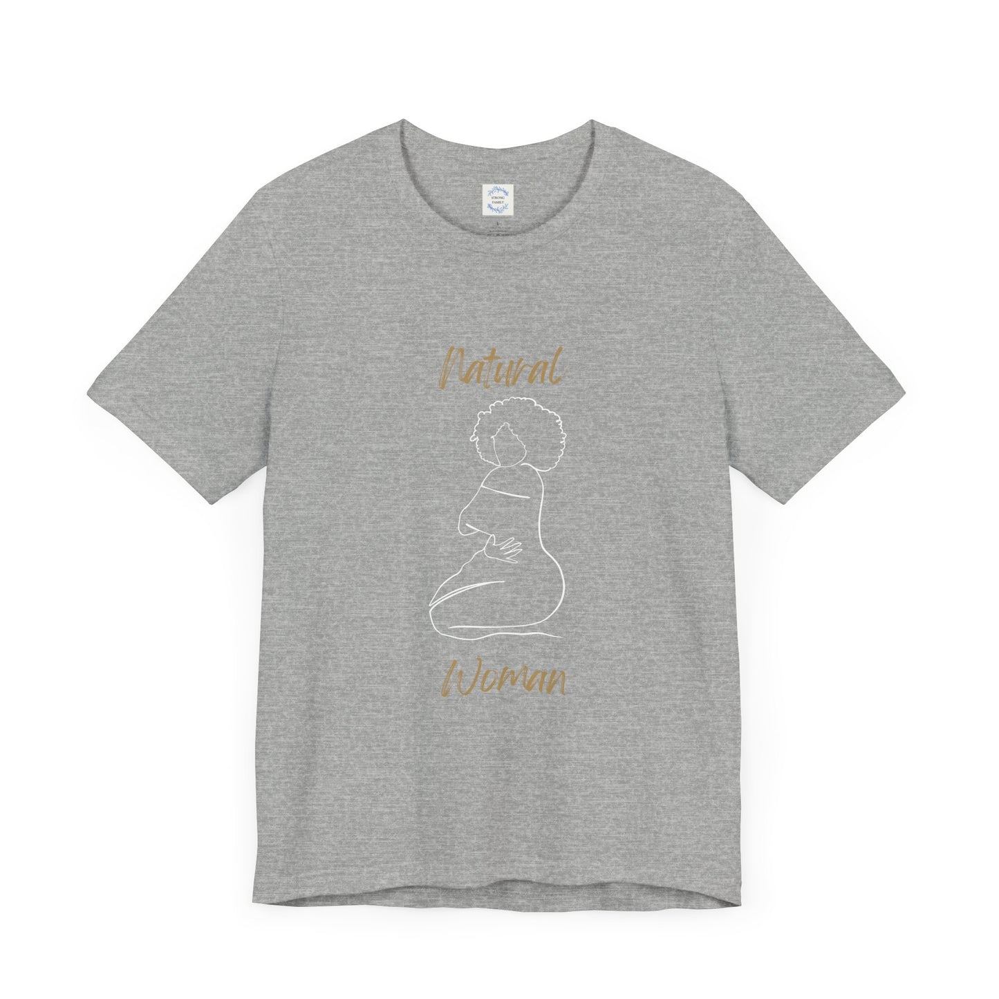 Natural Woman Hug (WL) Short Sleeve T-Shirt