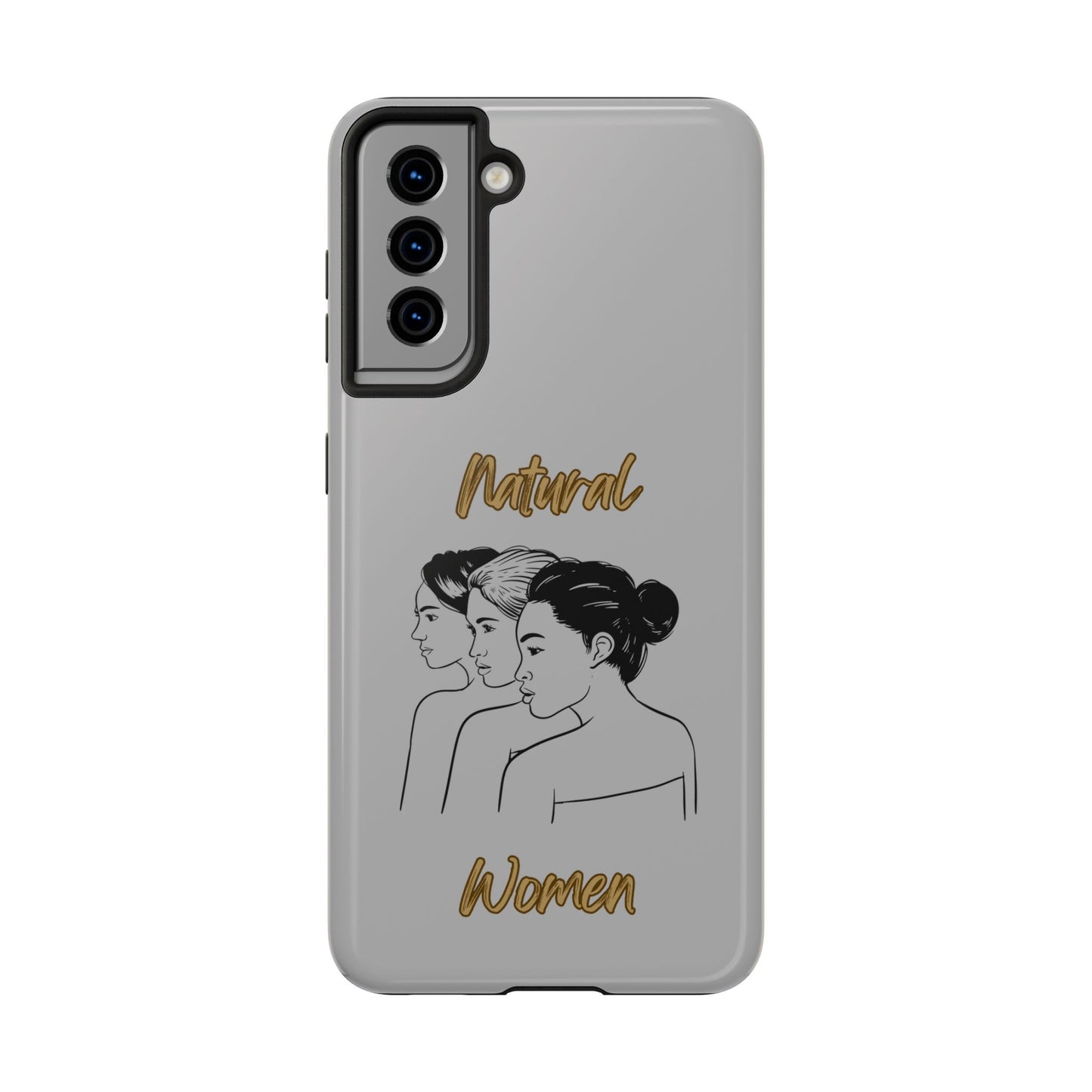 Natural Woman United Friends (BL)Tough Phone Cases LIGHT GREY