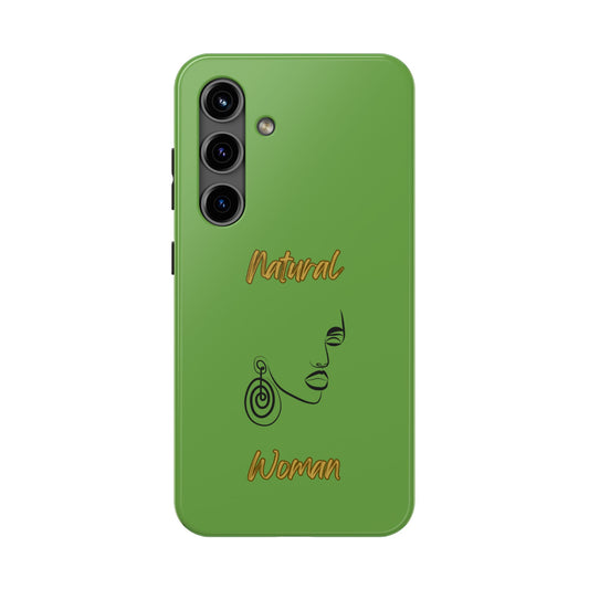 Natural Woman Music In My Soul (BL)Tough Phone Cases GREEN