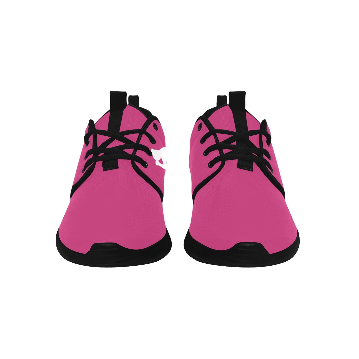 Natural Woman PRAY (WL) NEON PINK w/ Black Sole Sneakers