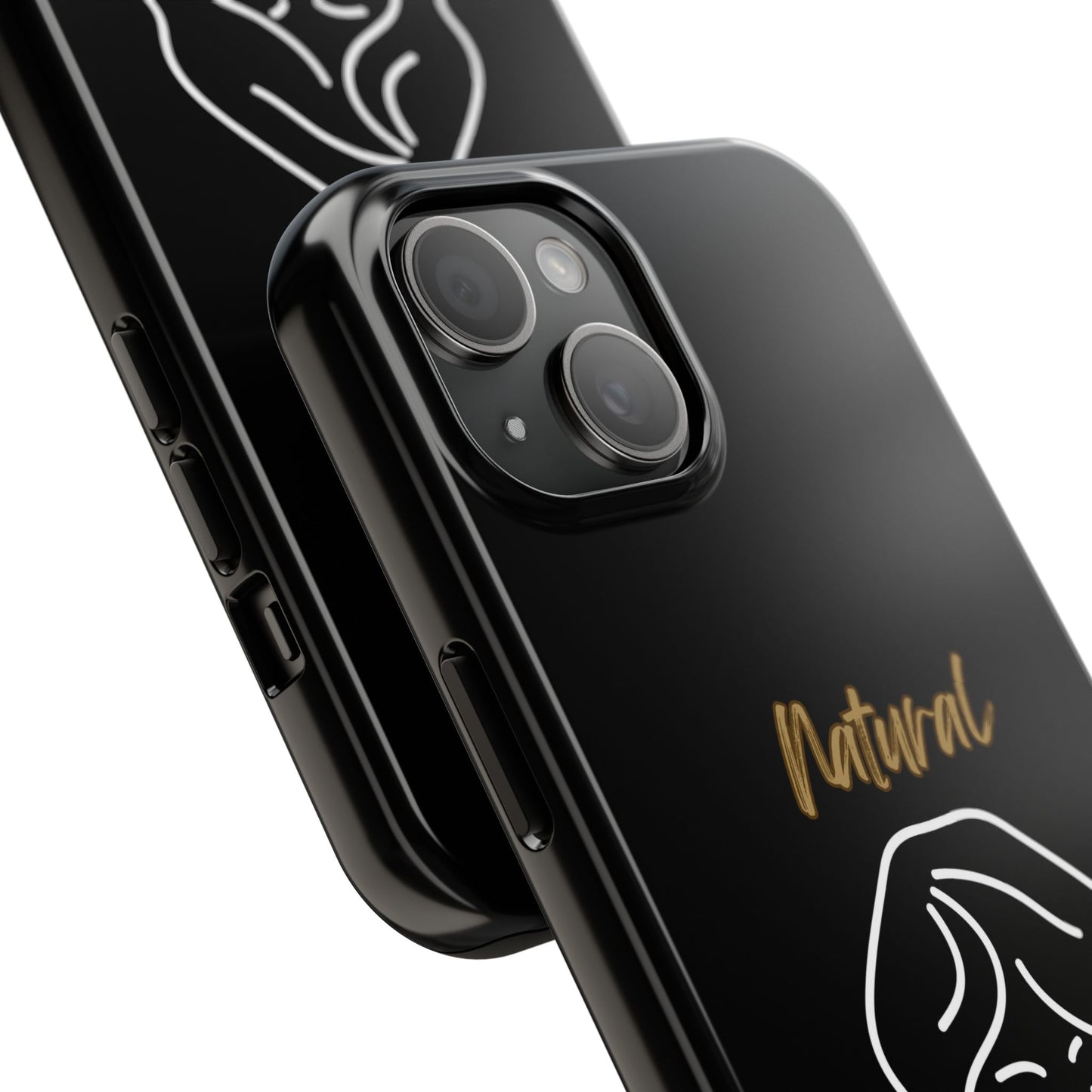 Natural Woman Modest (WL)Tough Phone Cases BLACK