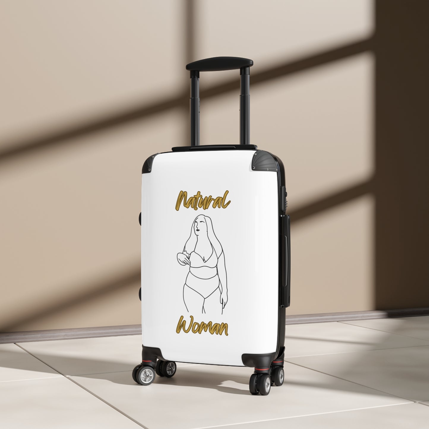 Natural Woman Full Beauty (BL) Suitcase WHITE