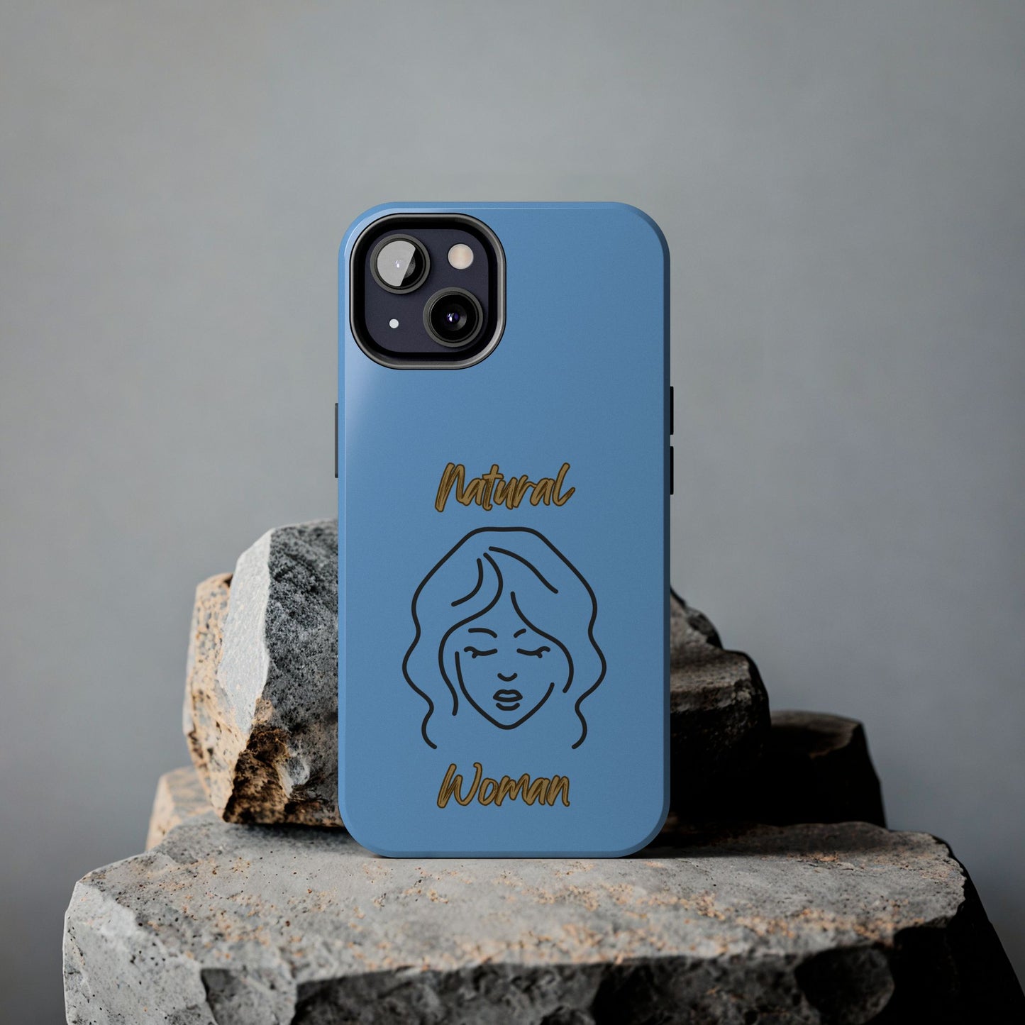 Natural Woman Modest (BL)Tough Phone Cases LIGHT BLUE