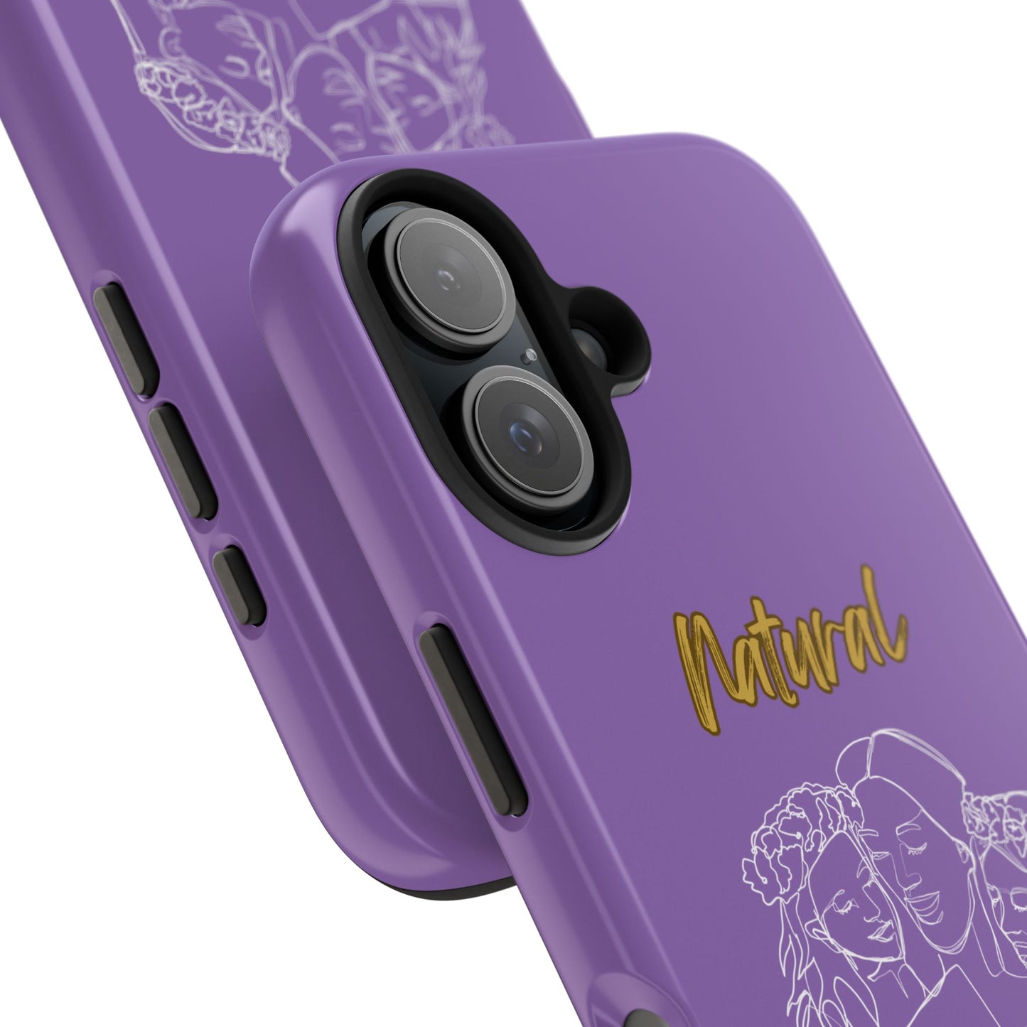 Natural Woman Me & My Girls (WL)Tough Phone Cases LIGHT PURPLE