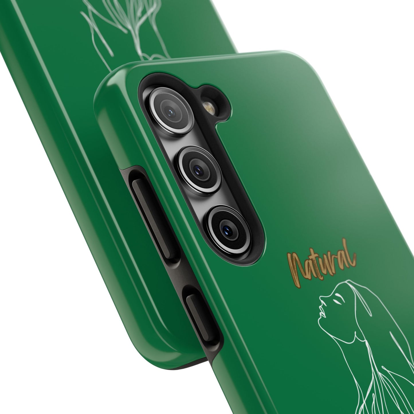 Natural Woman Appreciation (WL)Tough Phone Cases DARK GREEN