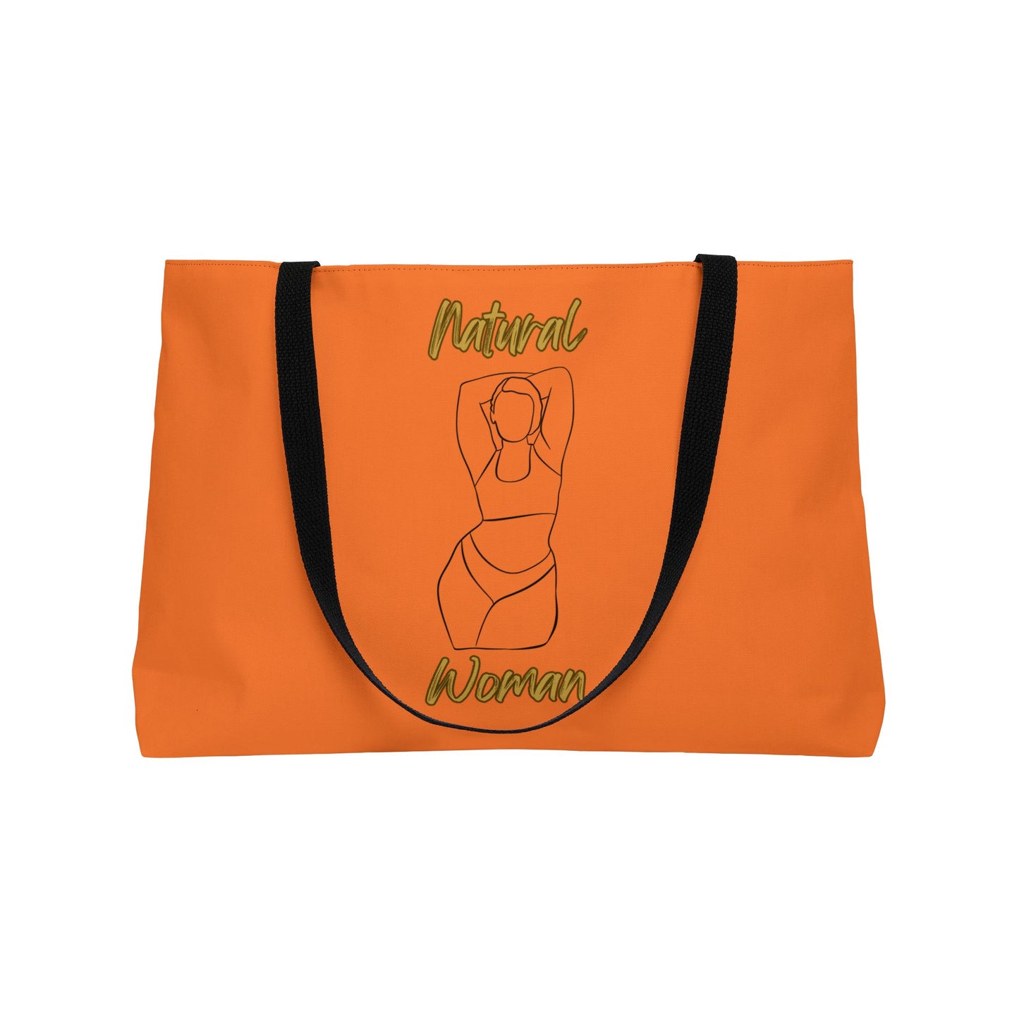 Natural Woman I Love Me (BL) Weekender Tote Bag CRUSTA
