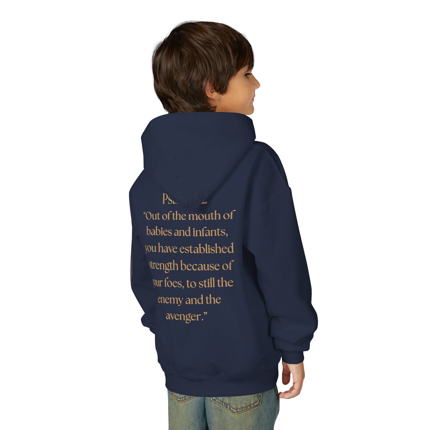 Kingdom Kids Crown Hoodie - Youth Heavy Blend Sweatshirt