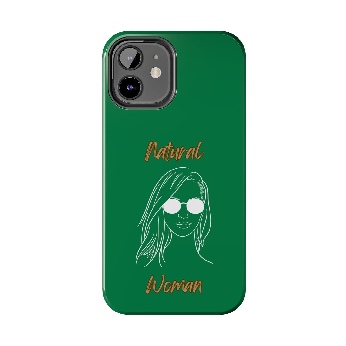 Natural Woman Shades (WL)Tough Phone Cases DARK GREEN