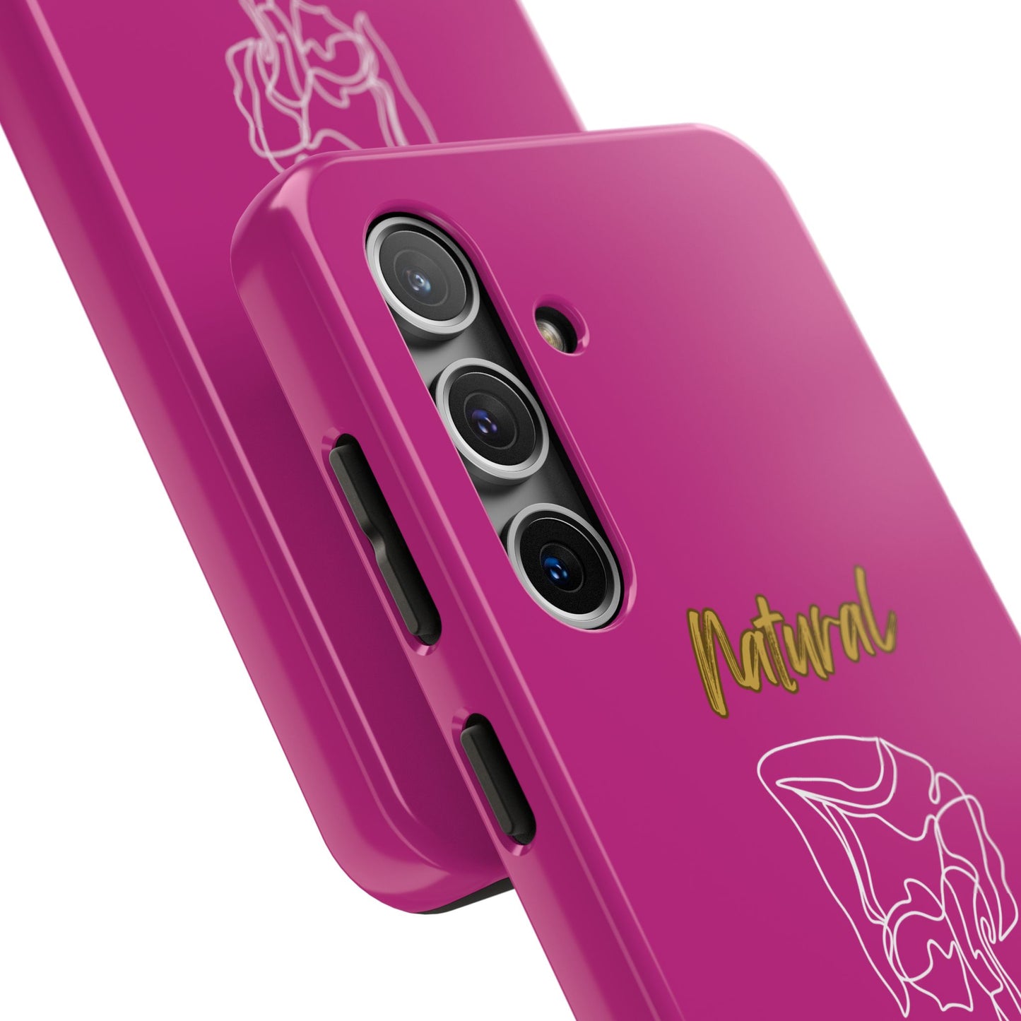 Natural Woman Flexible (WL)Tough Phone Cases PINK