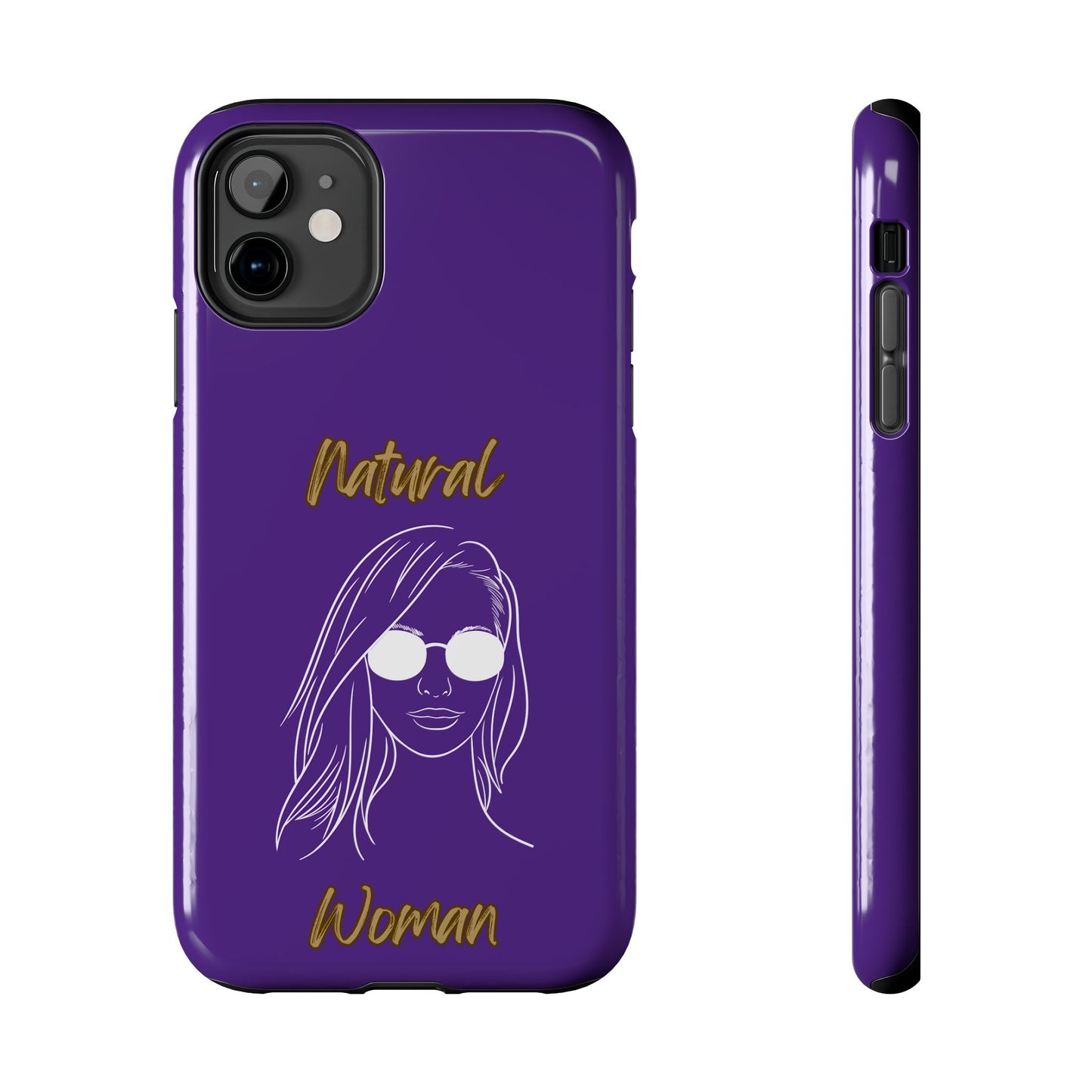 Natural Woman Shades (WL)Tough Phone Cases PURPLE