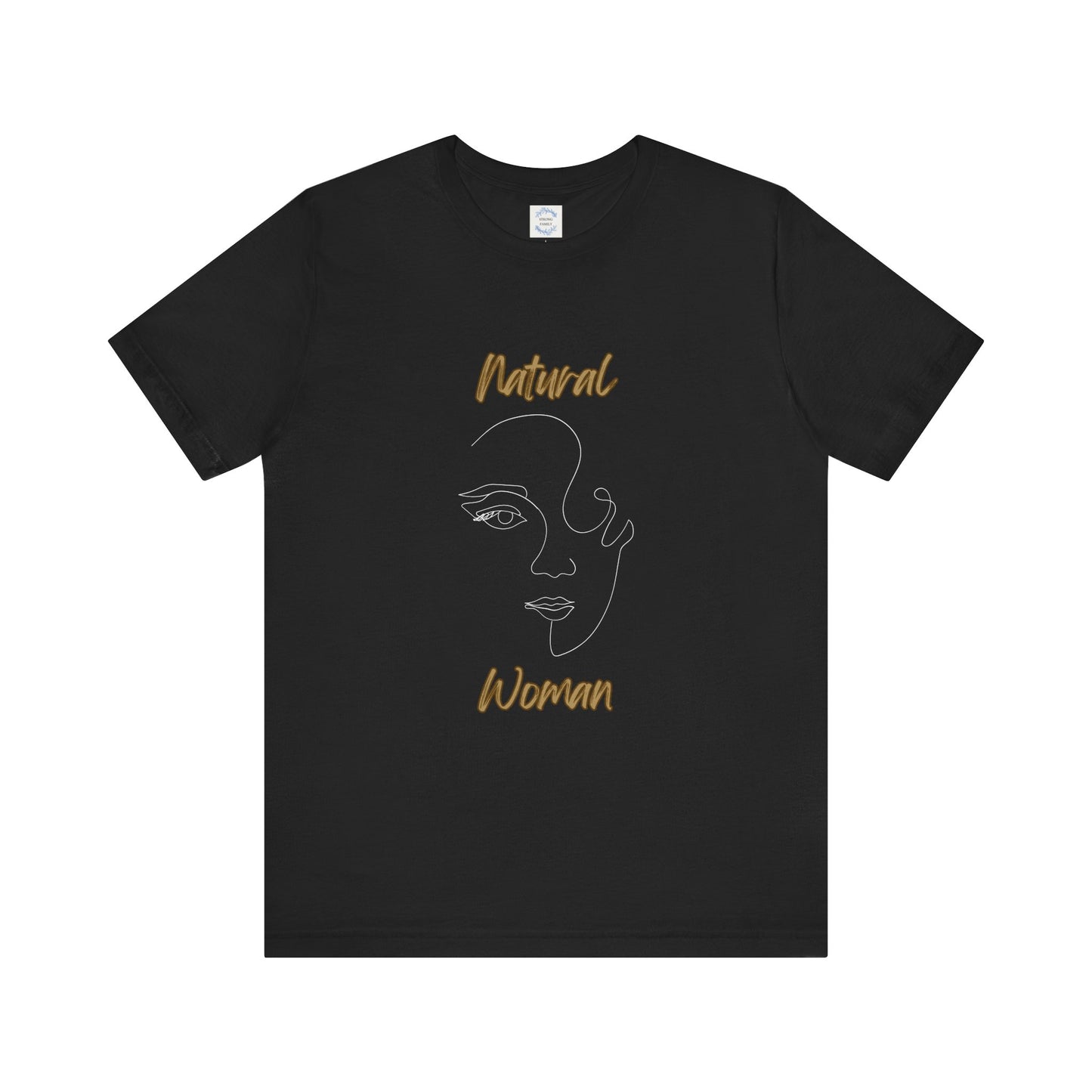 Natural Woman Looking  (WL) Short Sleeve T-Shirt