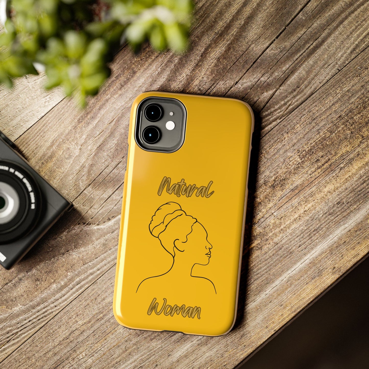 Natural Woman Mixed (BL)Tough Phone Cases YELLOW