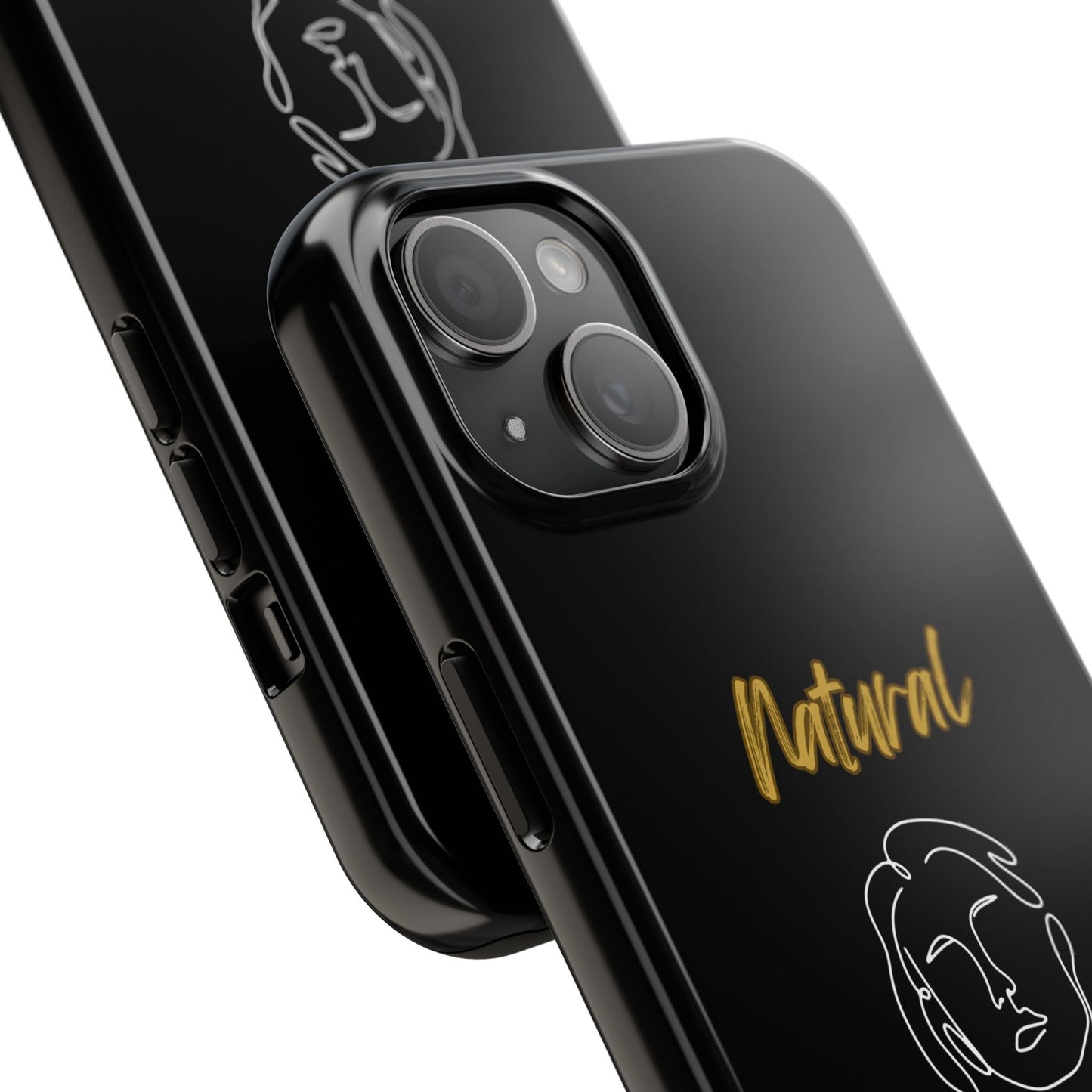 Natural Woman Hello (WL)Tough Phone Cases BLACK