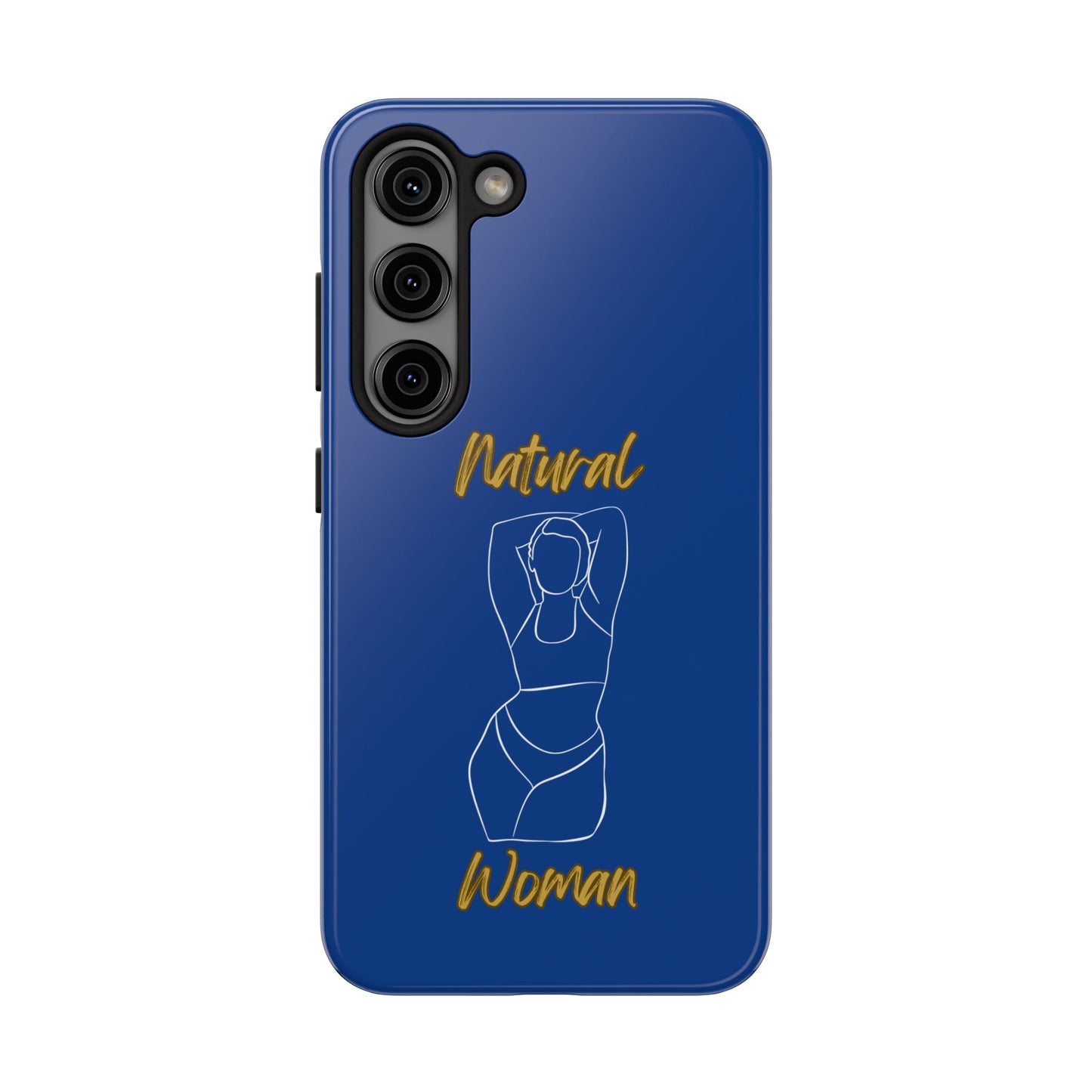 Natural Woman I Love Me (WL)Tough Phone Cases DARK BLUE