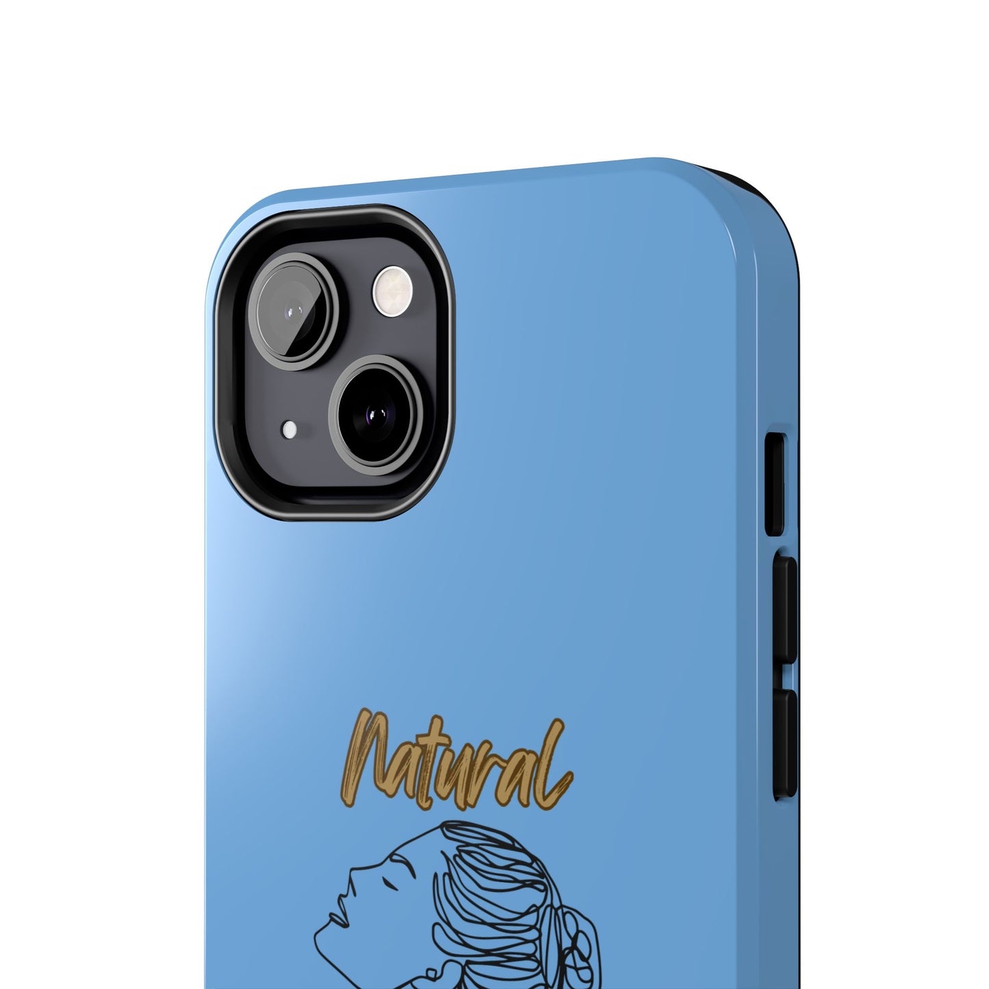 Natural Woman Wet Bun (BL) Tough Phone Cases LIGHT BLUE