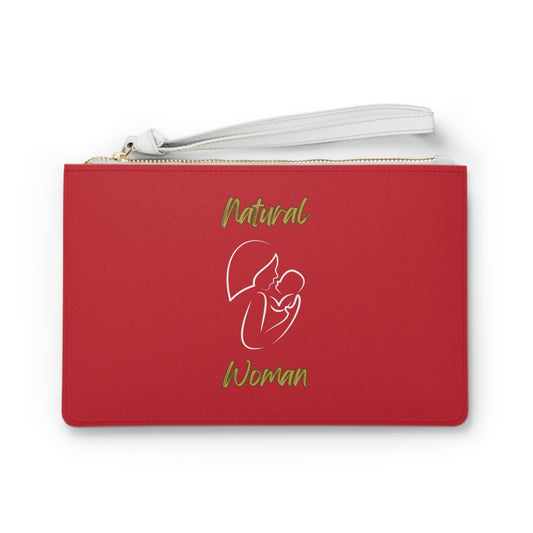 Natural Woman Long Awaited (WL) Clutch Bag DARK RED