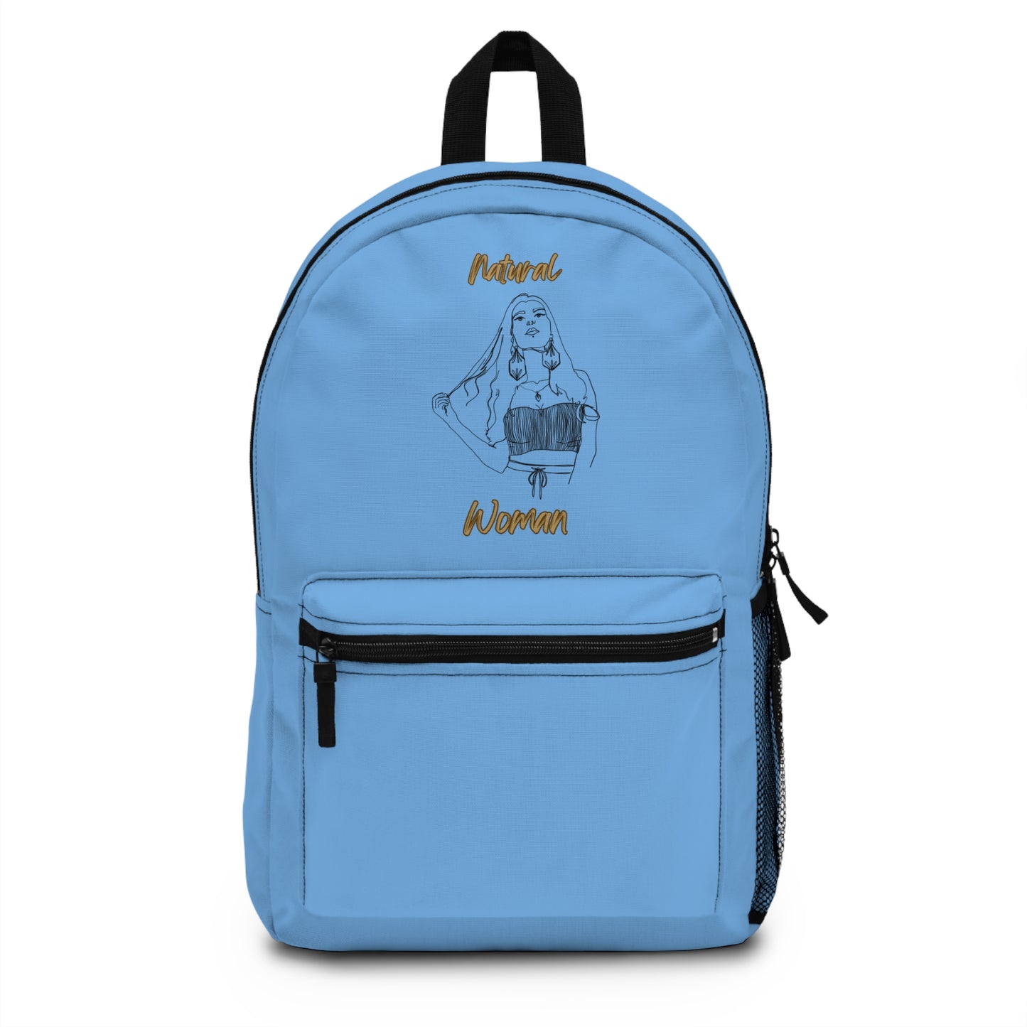 Natural Woman Thinking (BL) Backpack LIGHT BLUE