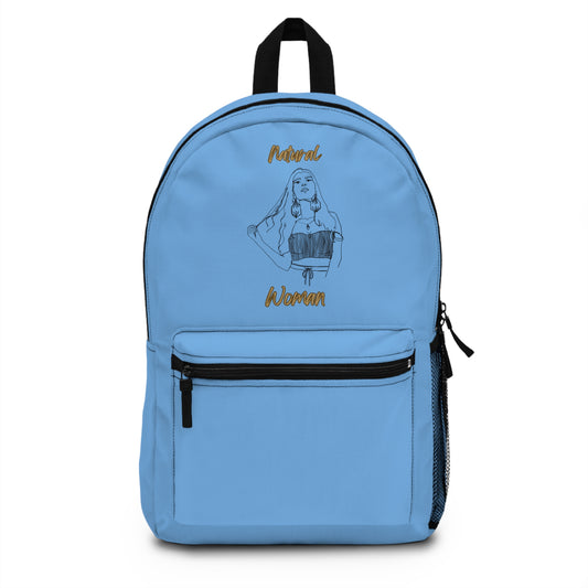 Natural Woman Thinking (BL) Backpack LIGHT BLUE