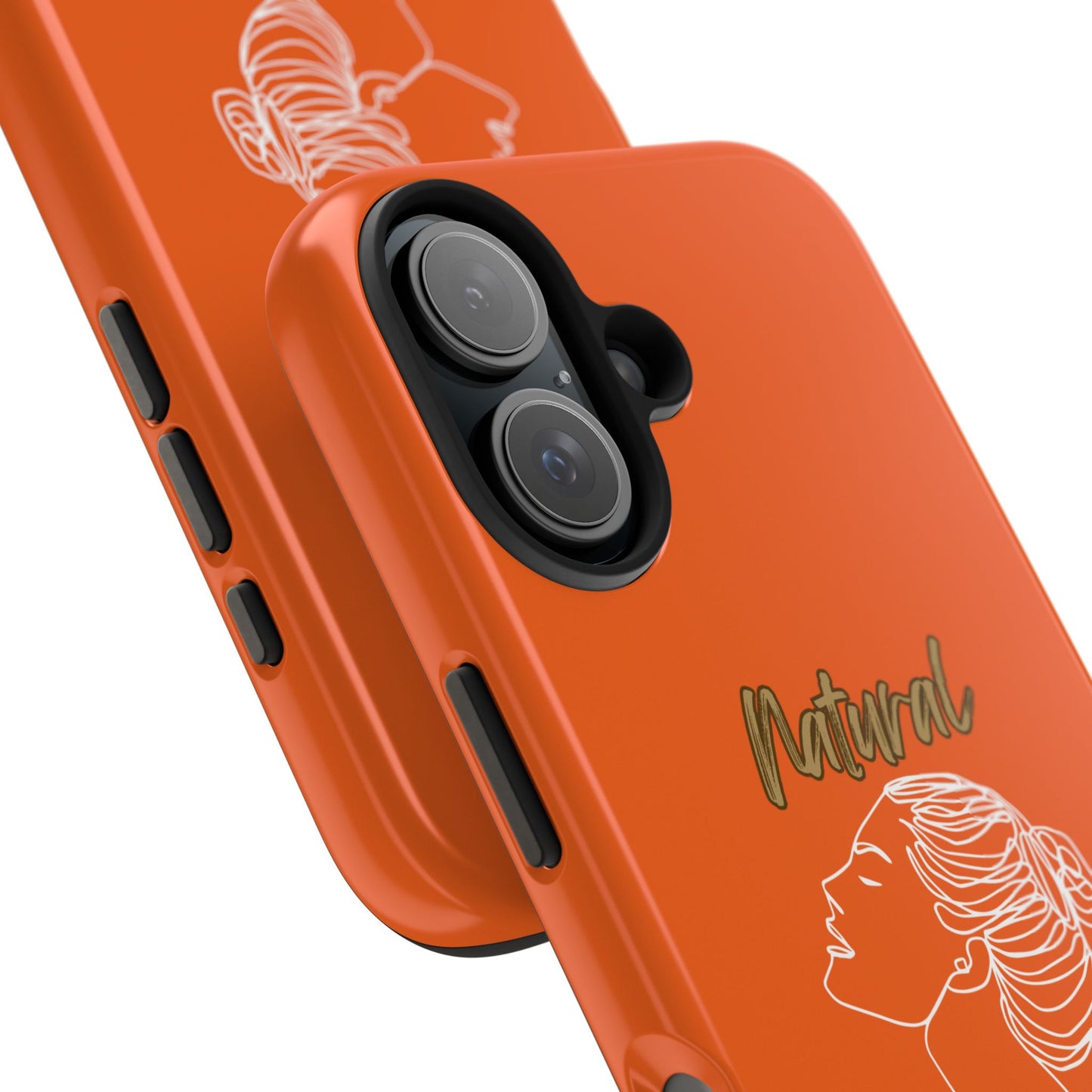 Natural Woman Wet Bun (WL) Tough Phone Cases ORANGE