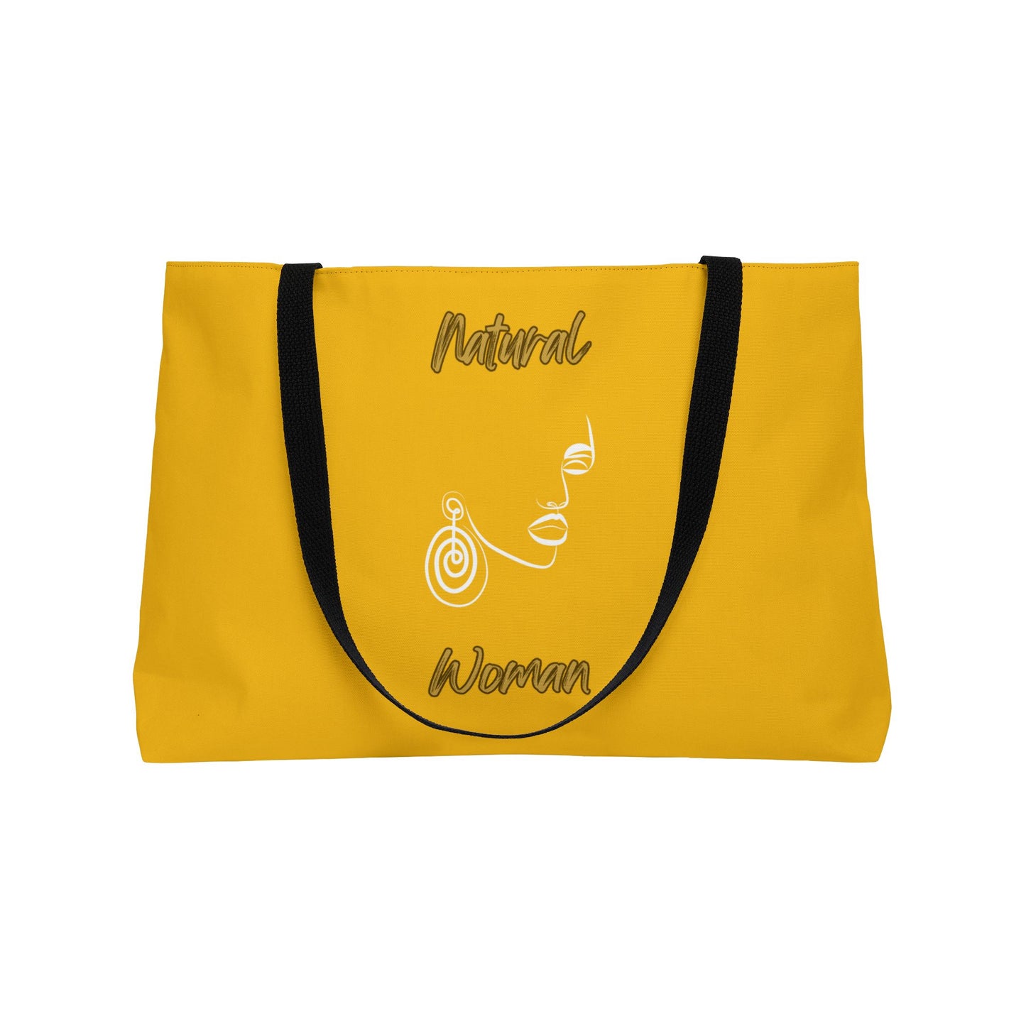 Natural Woman Music In My Soul (WL) Weekender Tote Bag YELLOW