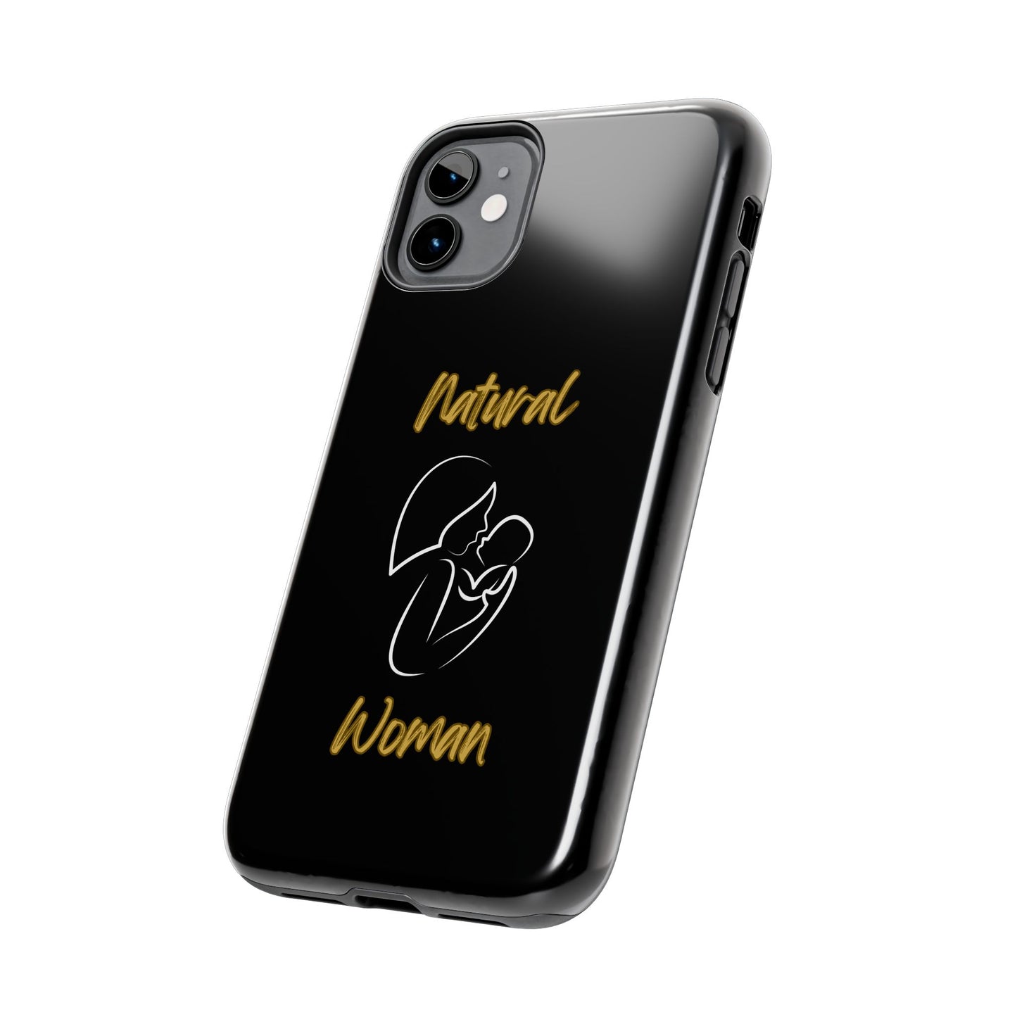 Natural Woman Long Awaited (WL)Tough Phone Cases BLACK