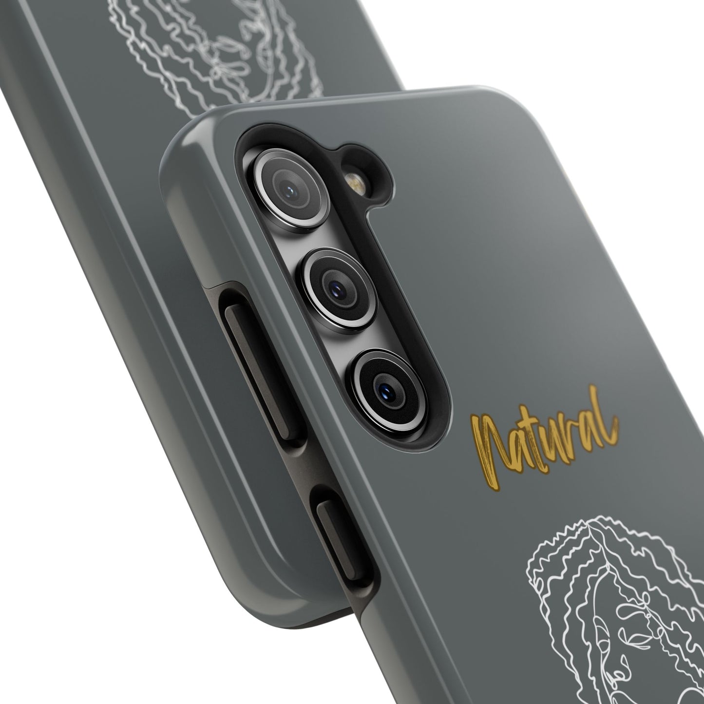 Natural Woman Naturally Me (WL)Tough Phone Cases DARK GREY