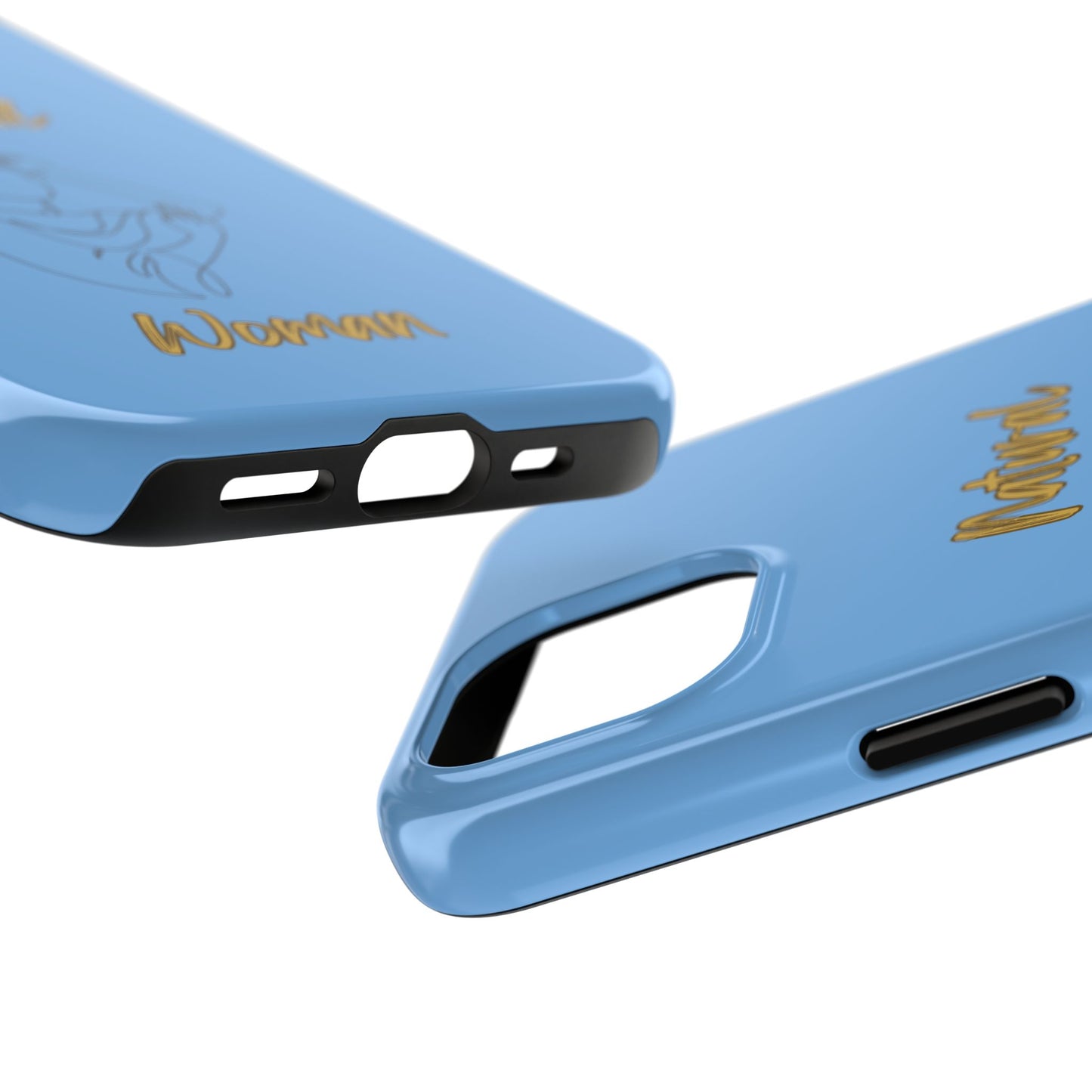 Natural Woman Style (BL)Tough Phone Cases LIGHT BLUE