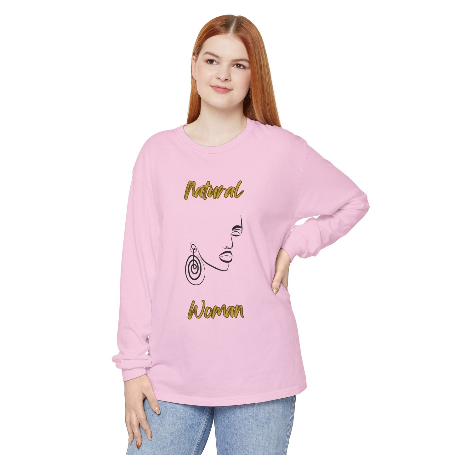 Natural Woman Music In My Soul (BL) Long Sleeve T-Shirt