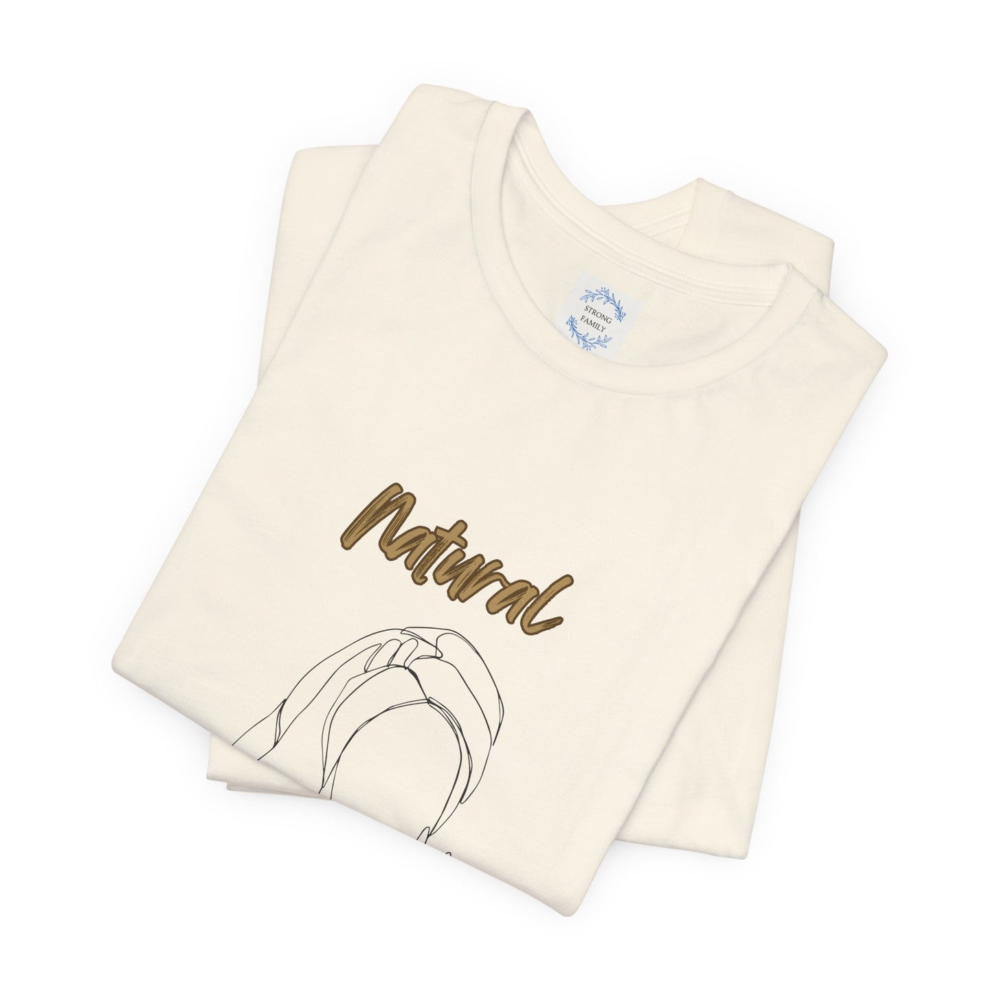 Natural Woman Towel Wrapped (BL) Short Sleeve T-Shirt