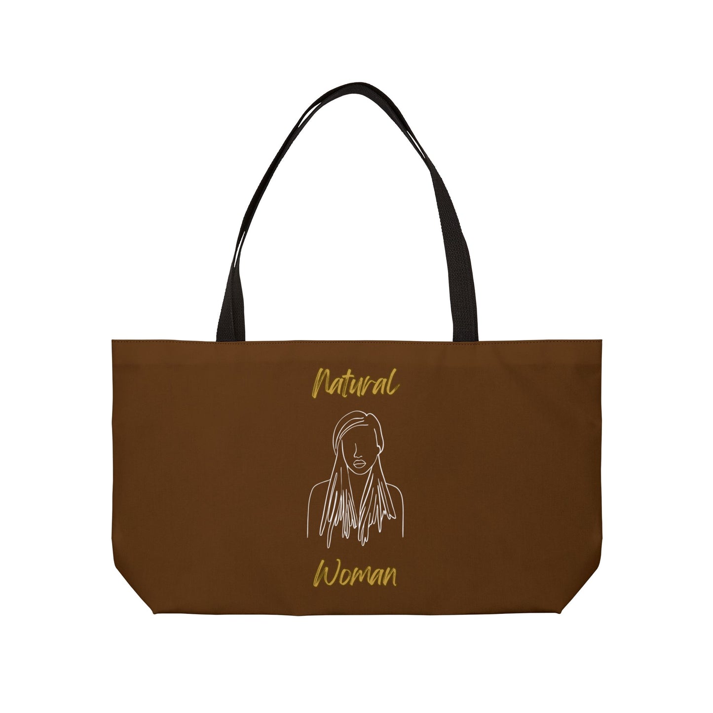 Natural Woman Content (WL) Weekender Tote Bag BROWN