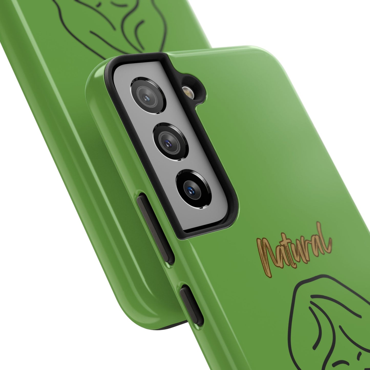 Natural Woman Modest (BL)Tough Phone Cases GREEN