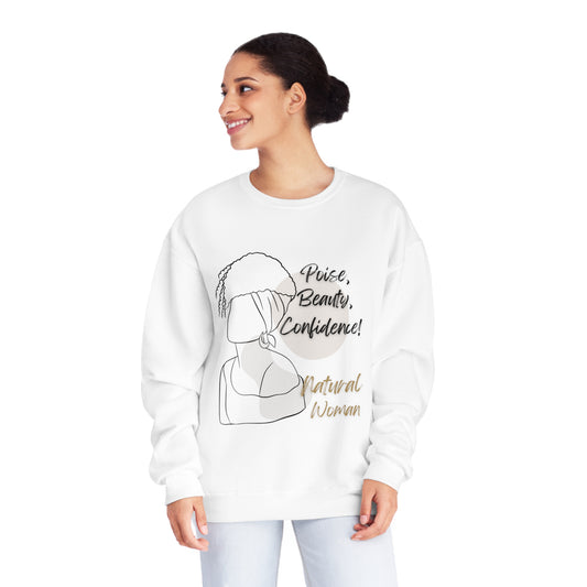 Natural Woman Puff (BL) Crewneck Sweatshirt