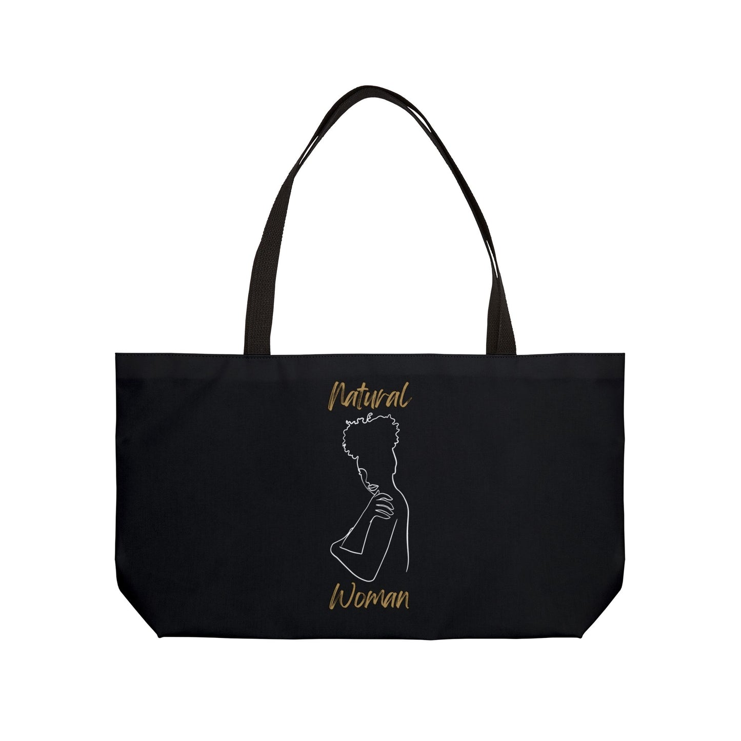 Natural Woman Sassy (WL) Weekender Tote Bag BLACK